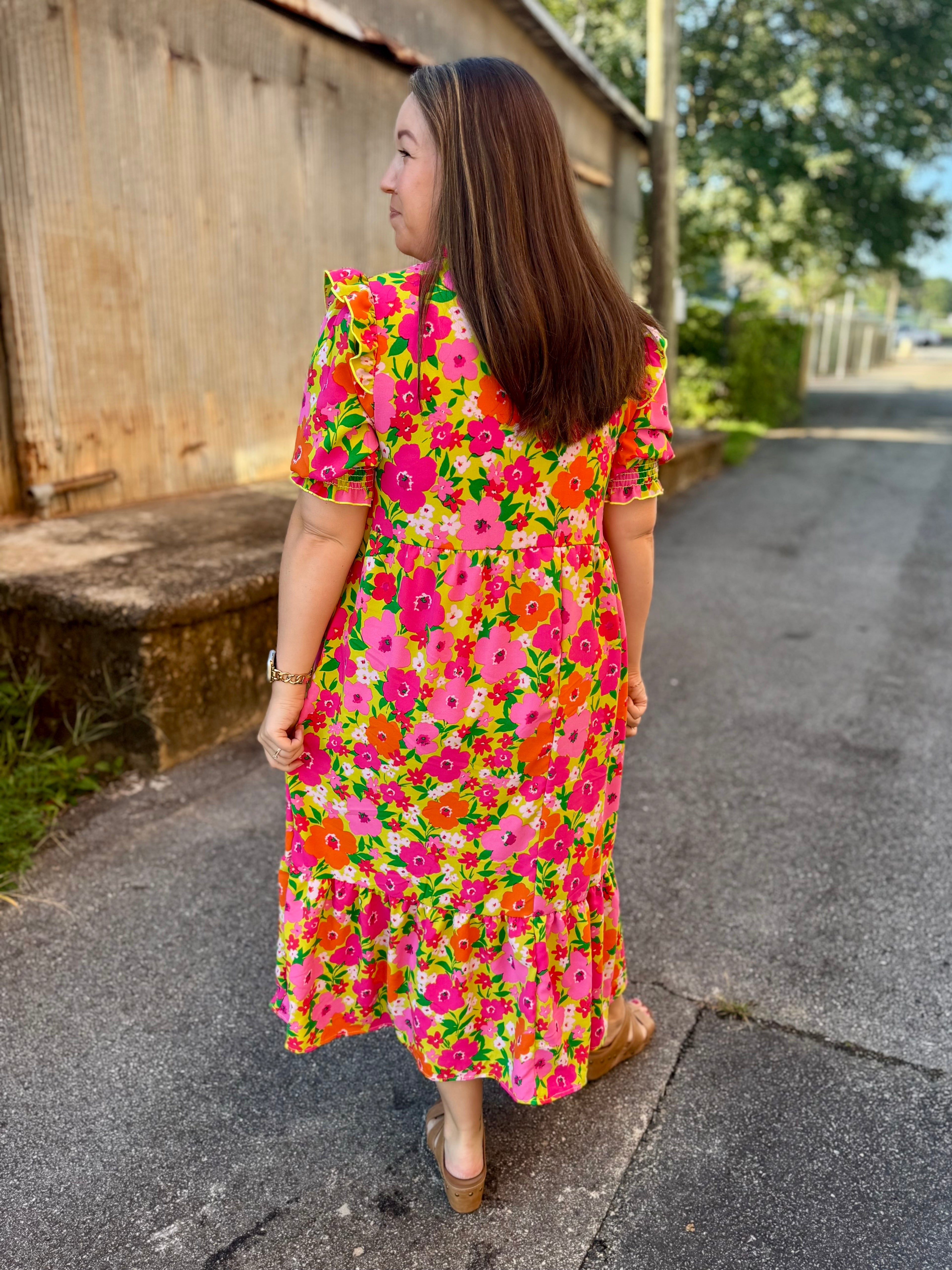 Georgia Breeze Midi Dress