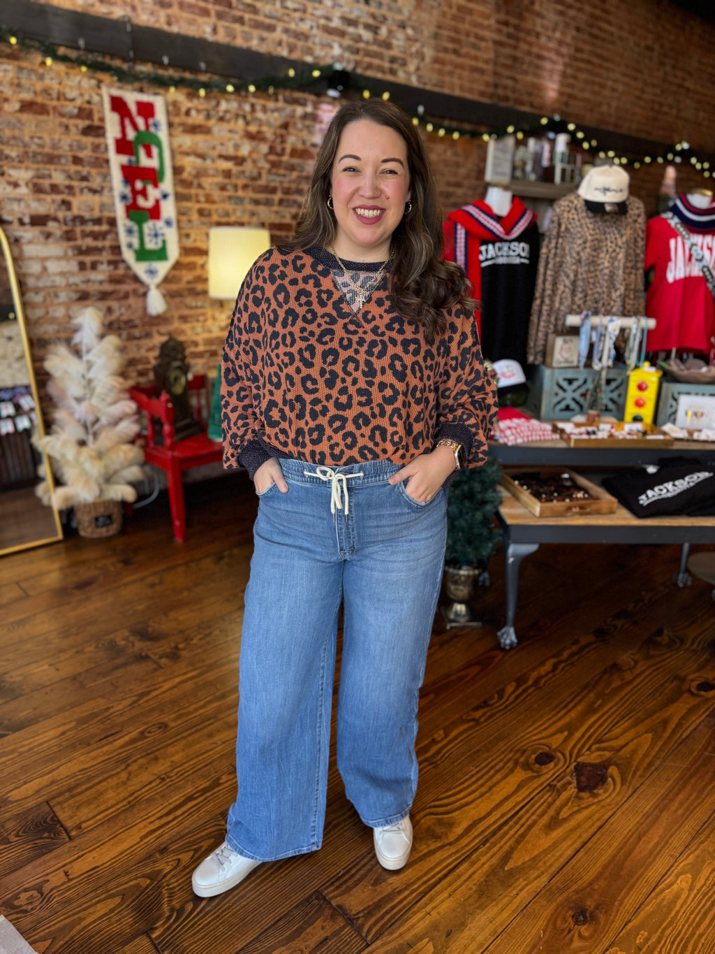 Everyday Comfort Wide Leg Jeans