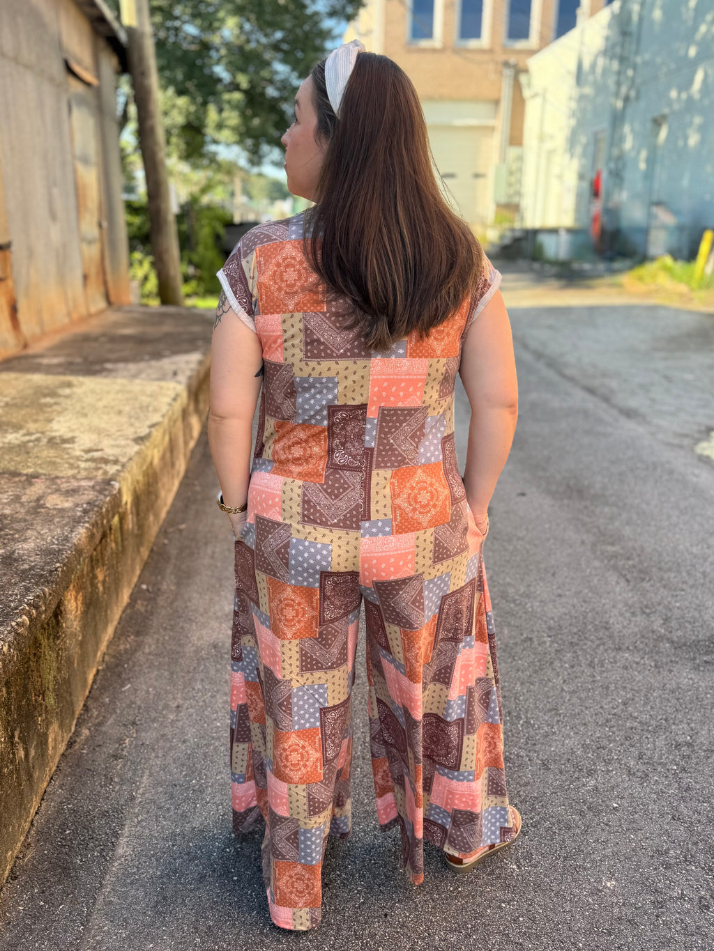 Patch Things Up Jumpsuit