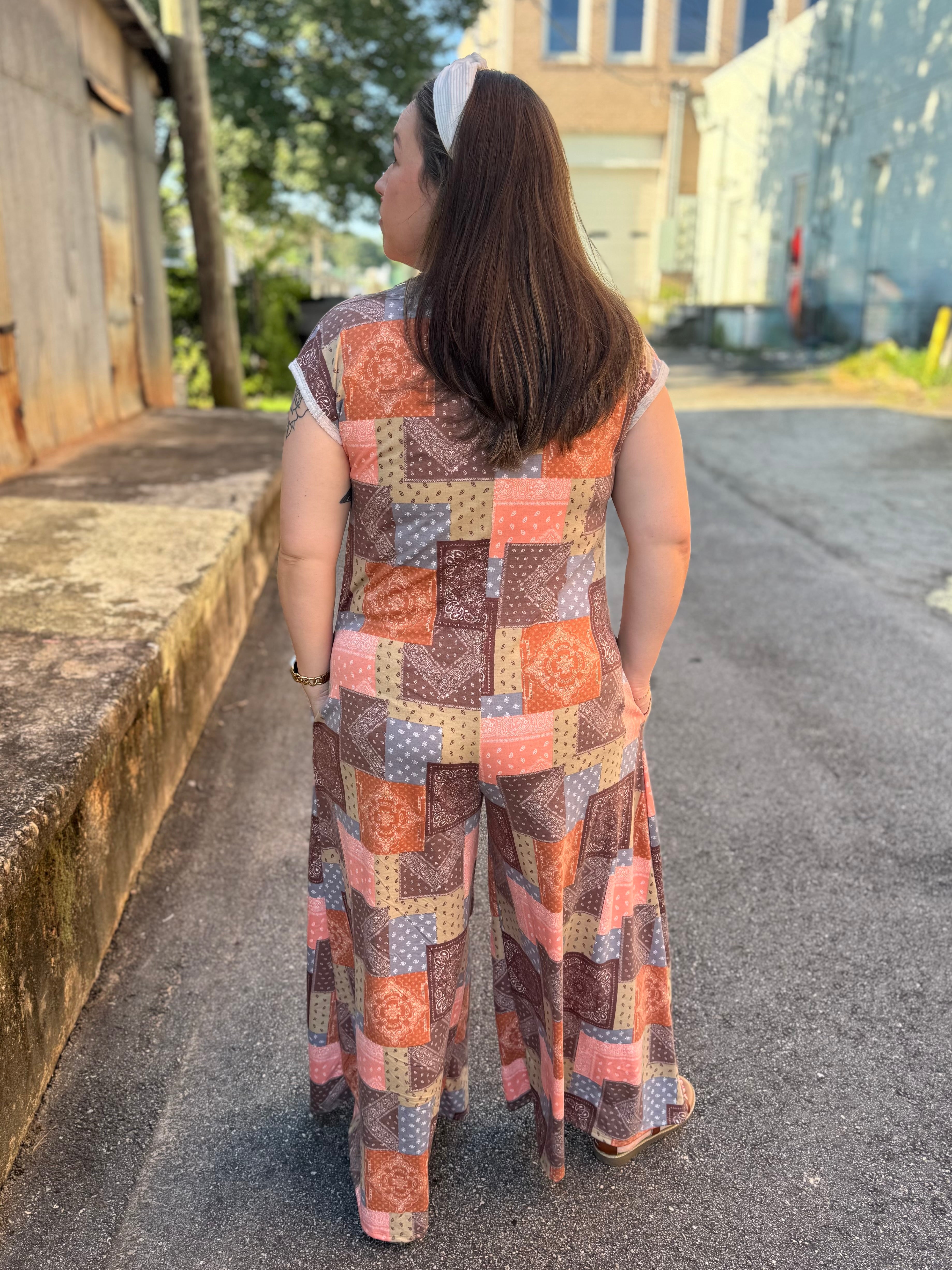 Patch Things Up Jumpsuit