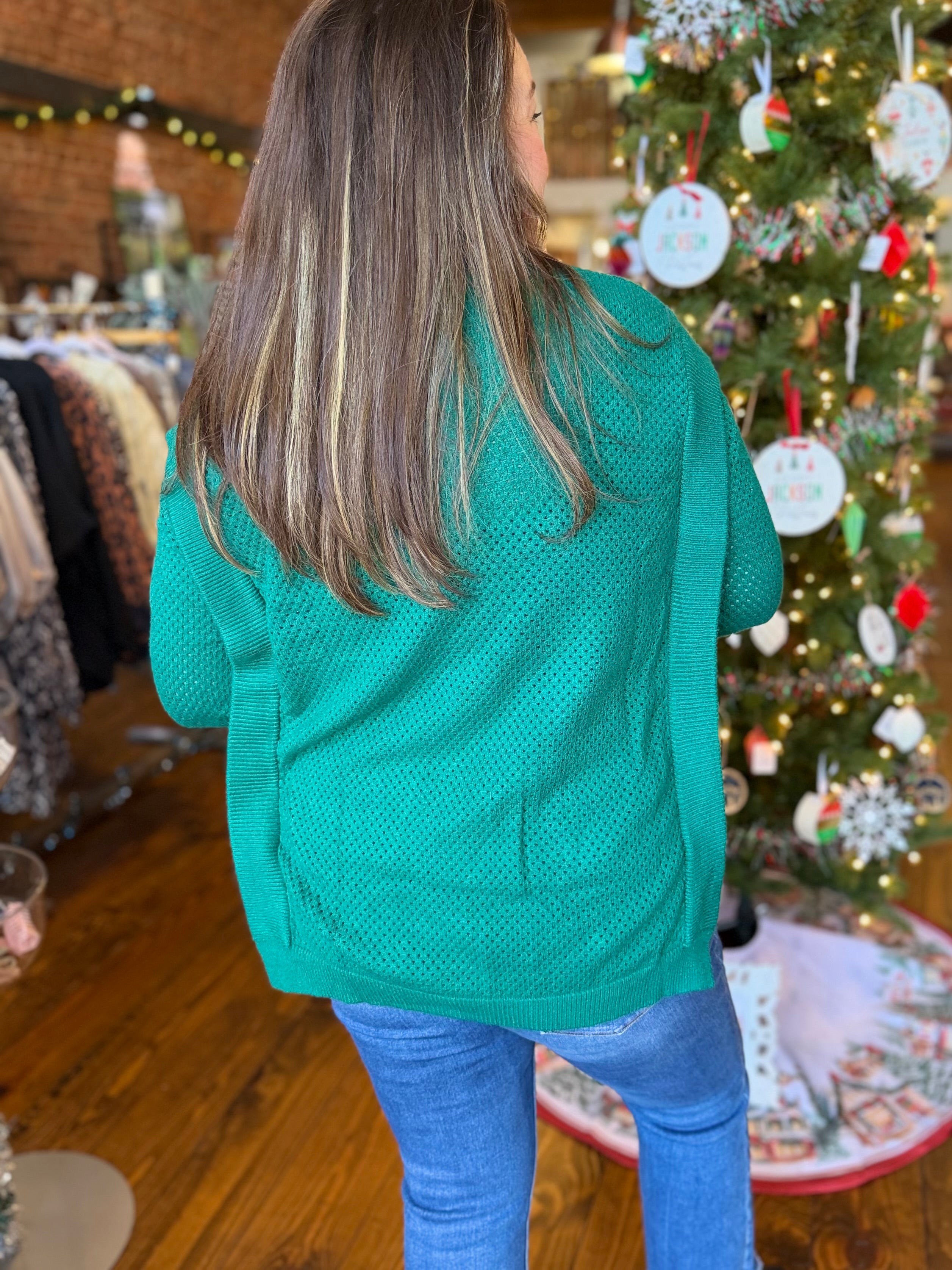 The Evergreen Cozy Sweater