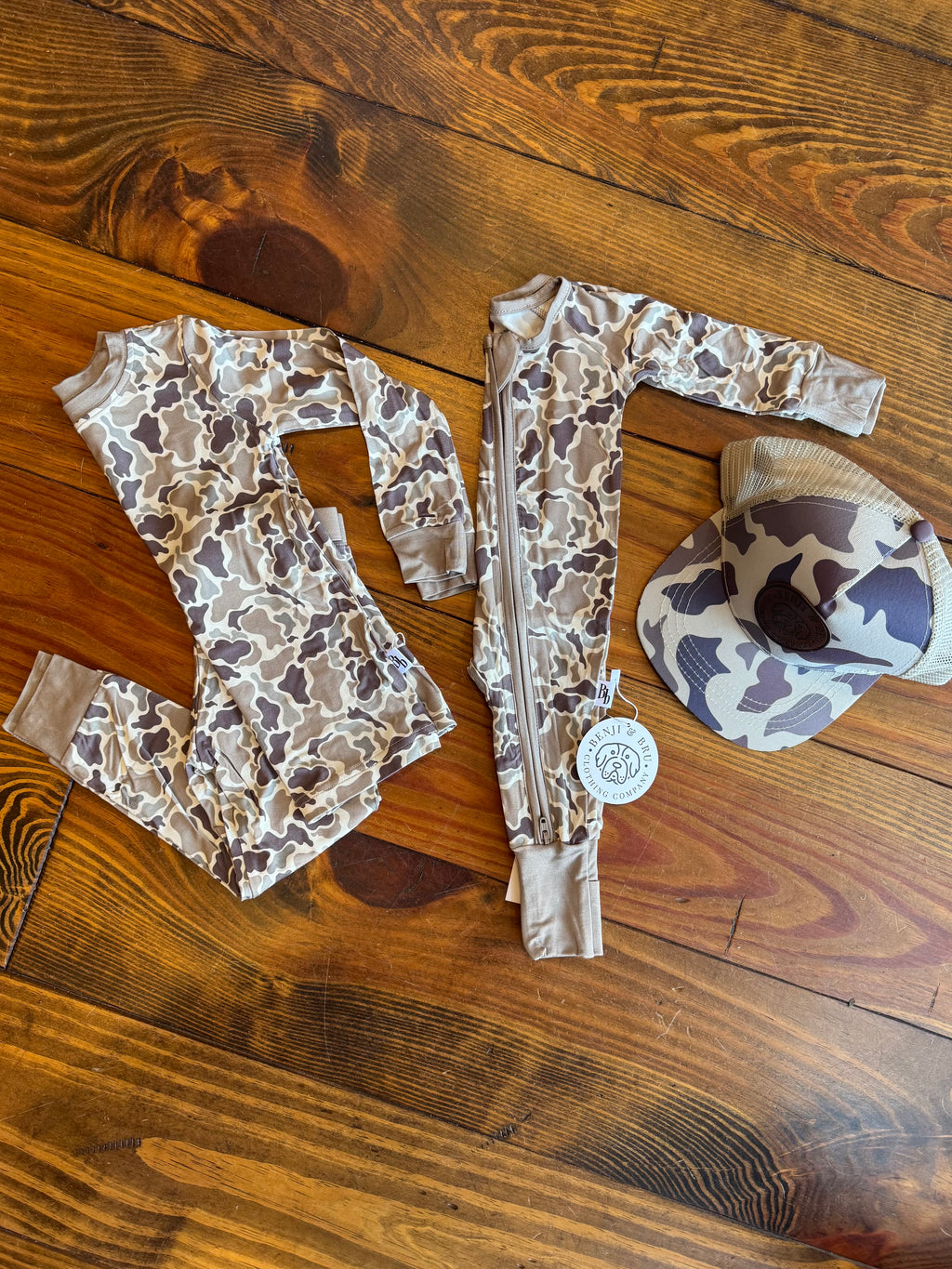 "Big Chad" Camo Bamboo Pajamas Set