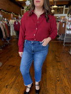 Step It Up Kick Flare Jeans