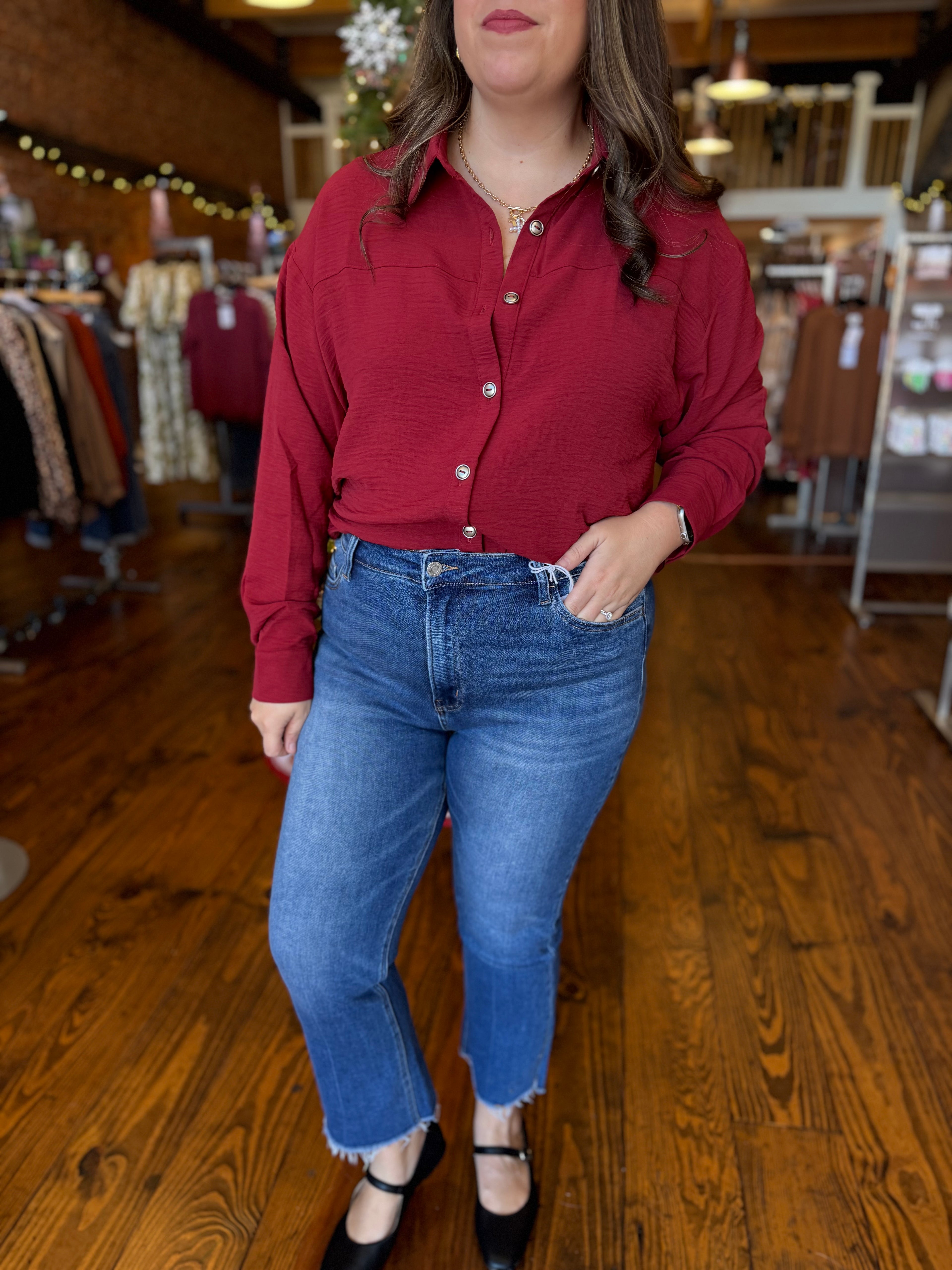 Step It Up Kick Flare Jeans