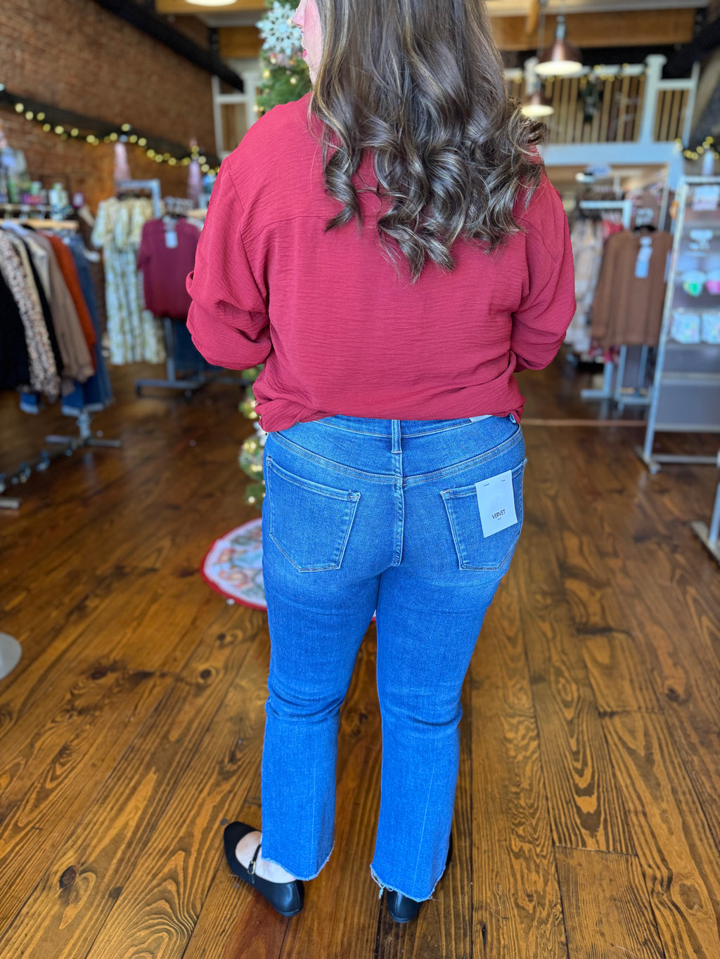 Step It Up Kick Flare Jeans