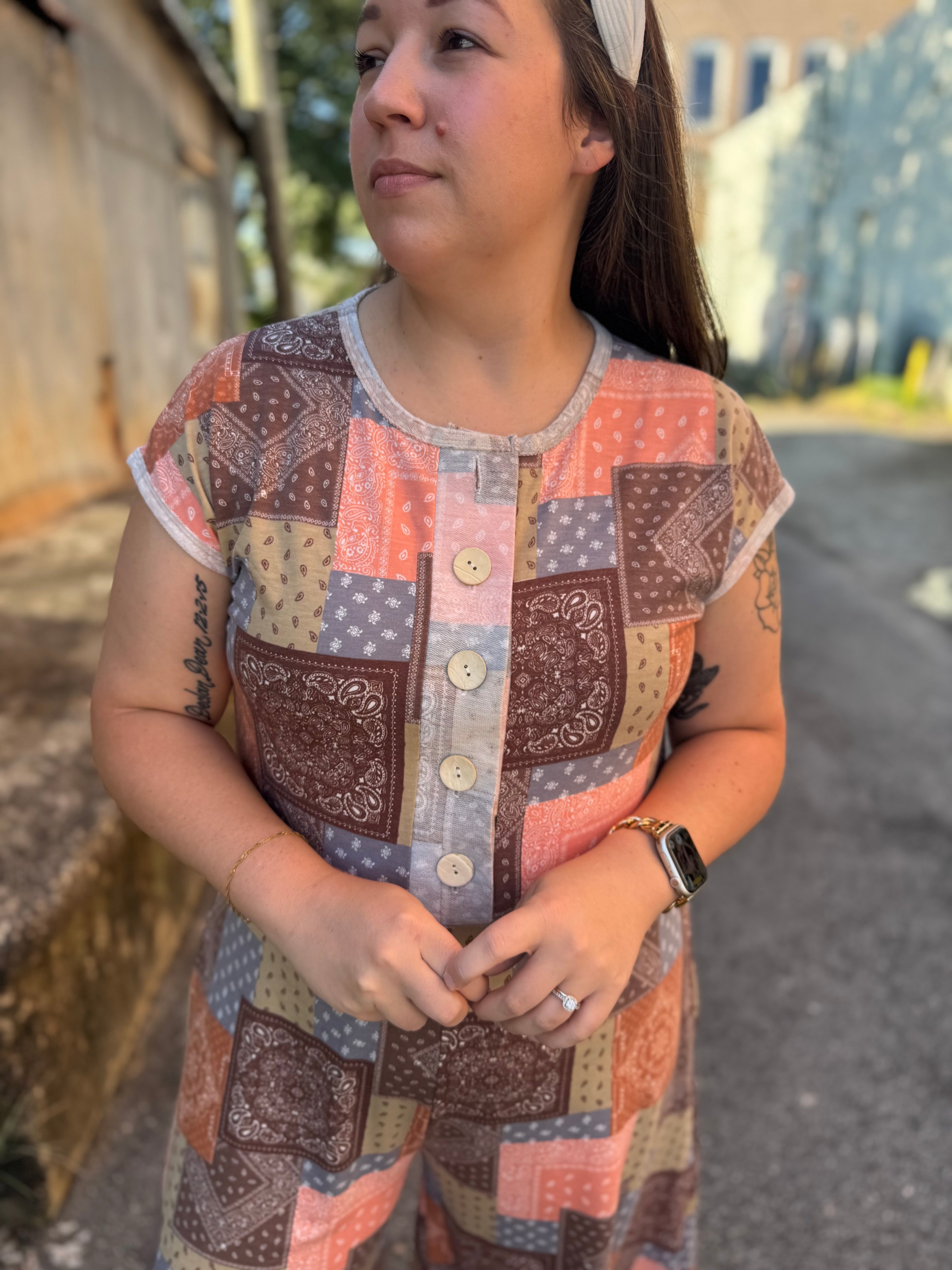 Patch Things Up Jumpsuit