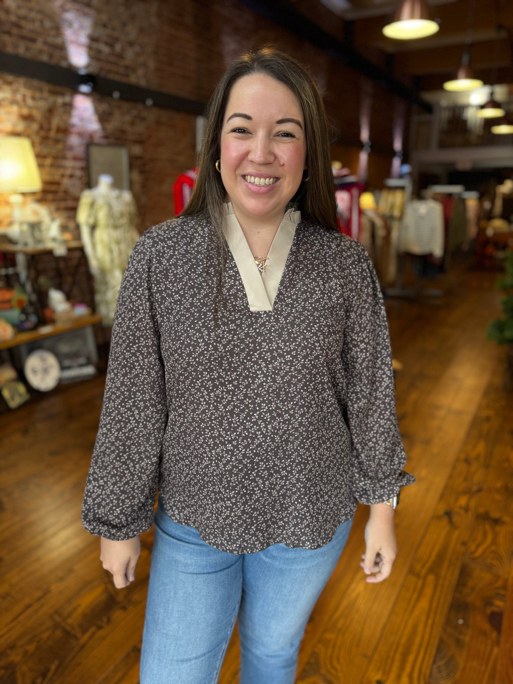 Charming Details Blouse