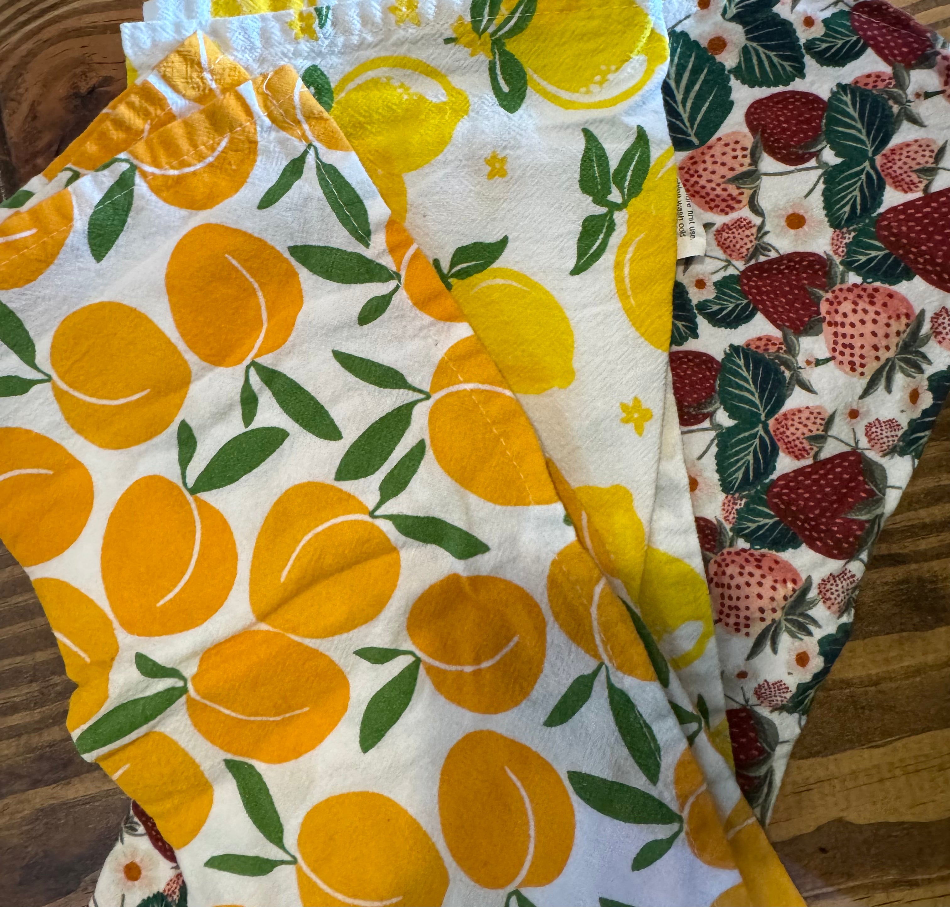 Fruit Dishcloths (Set of 3)