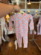"Americana Bloom" Bamboo Zippie Pajamas