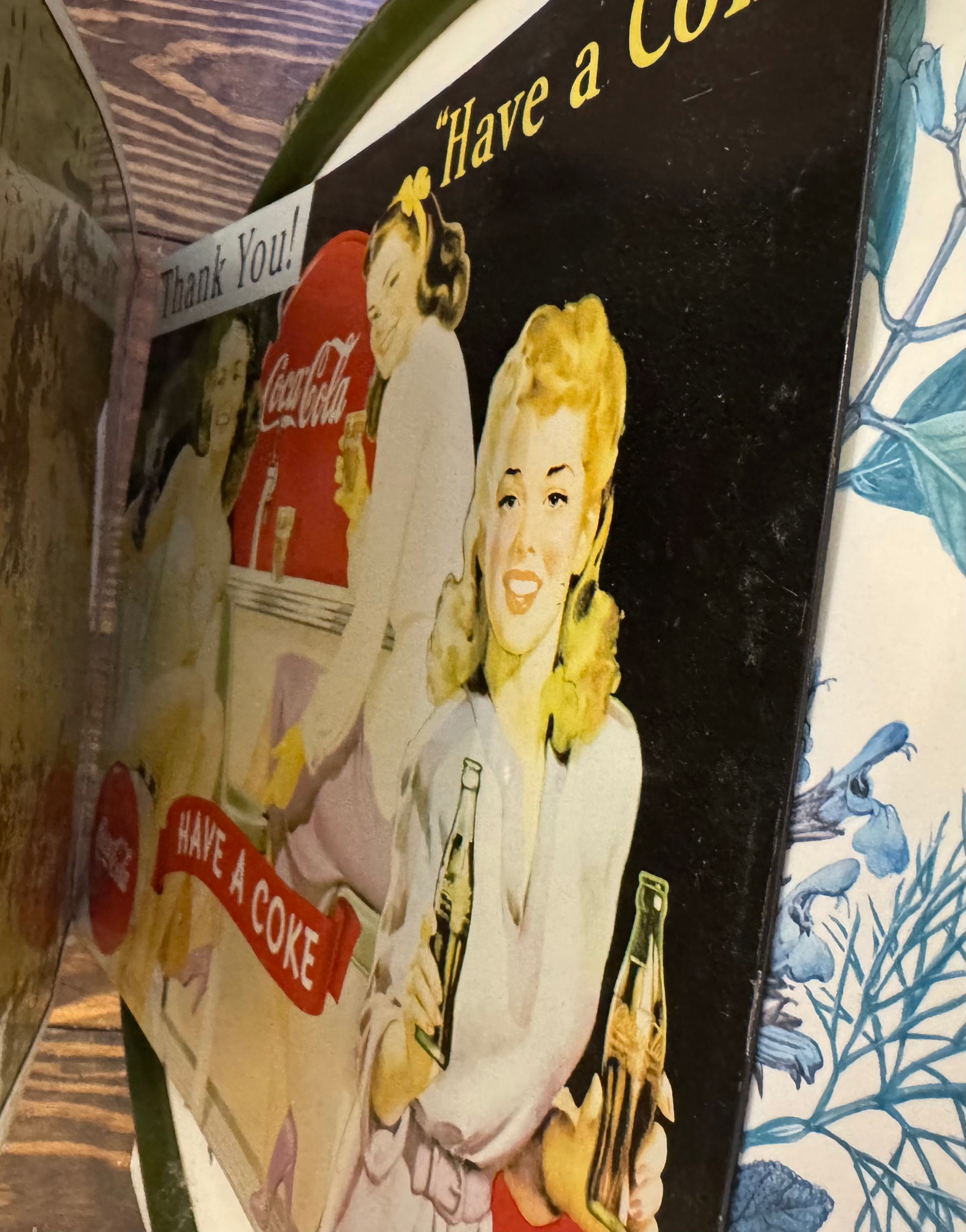 “Have a Coke” Girls Tin Sign