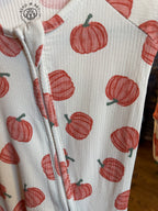 Lil' Pumpkin Bamboo Zippie Pajamas