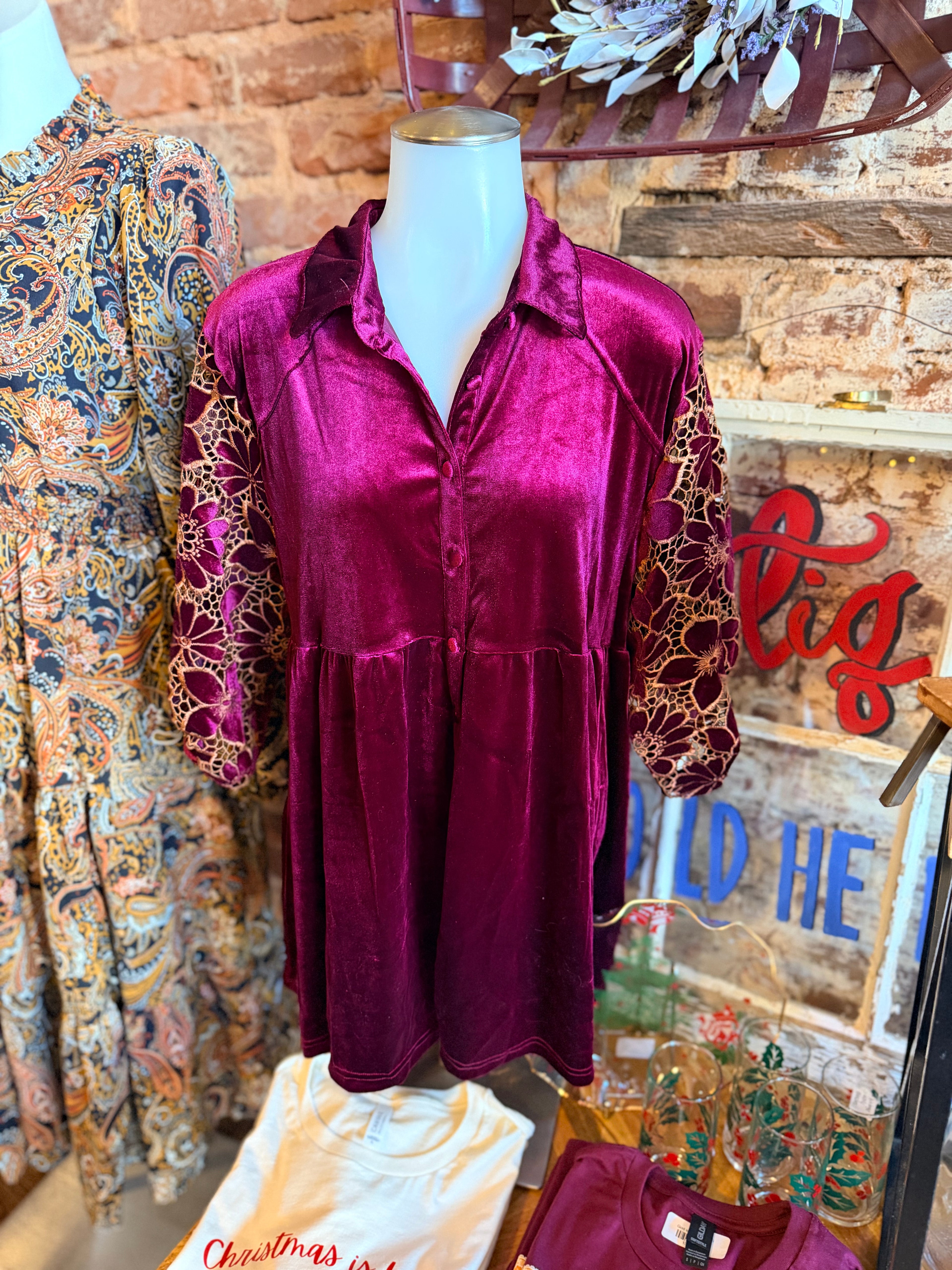 The Velvet Bloom Blouse