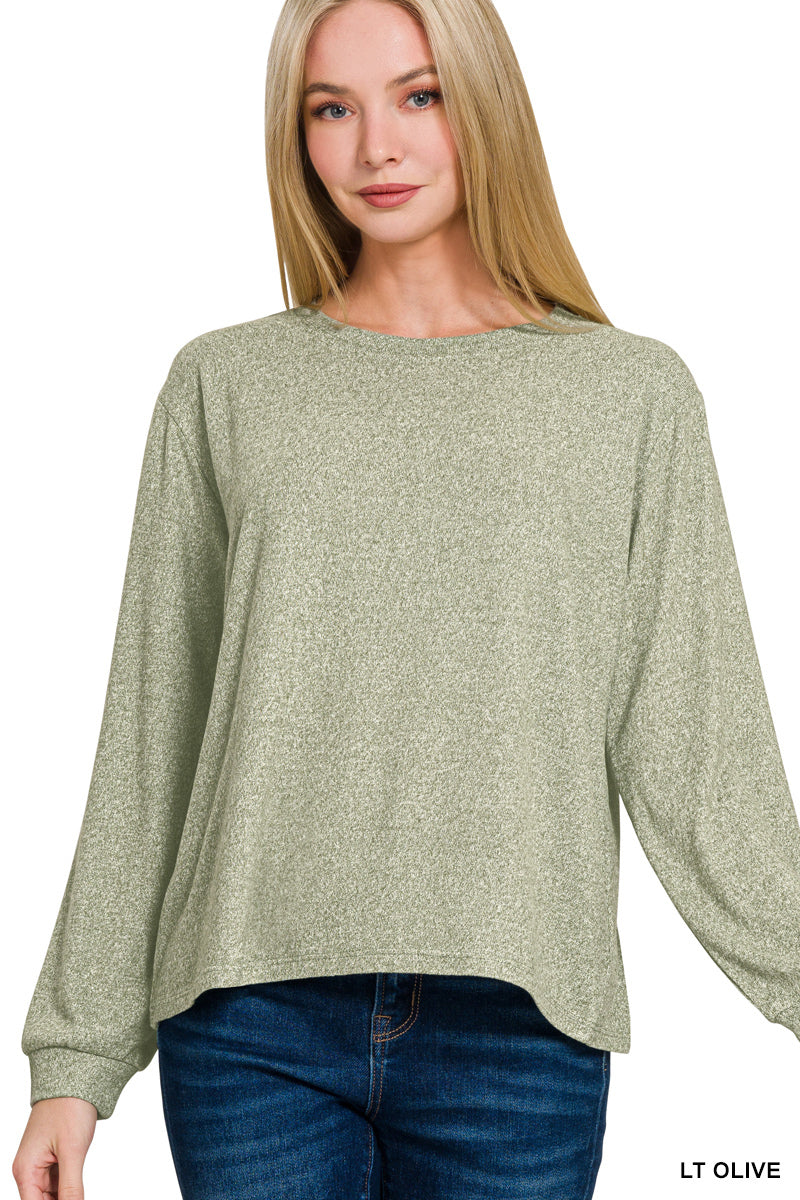 Simple & Soft Hacci Top