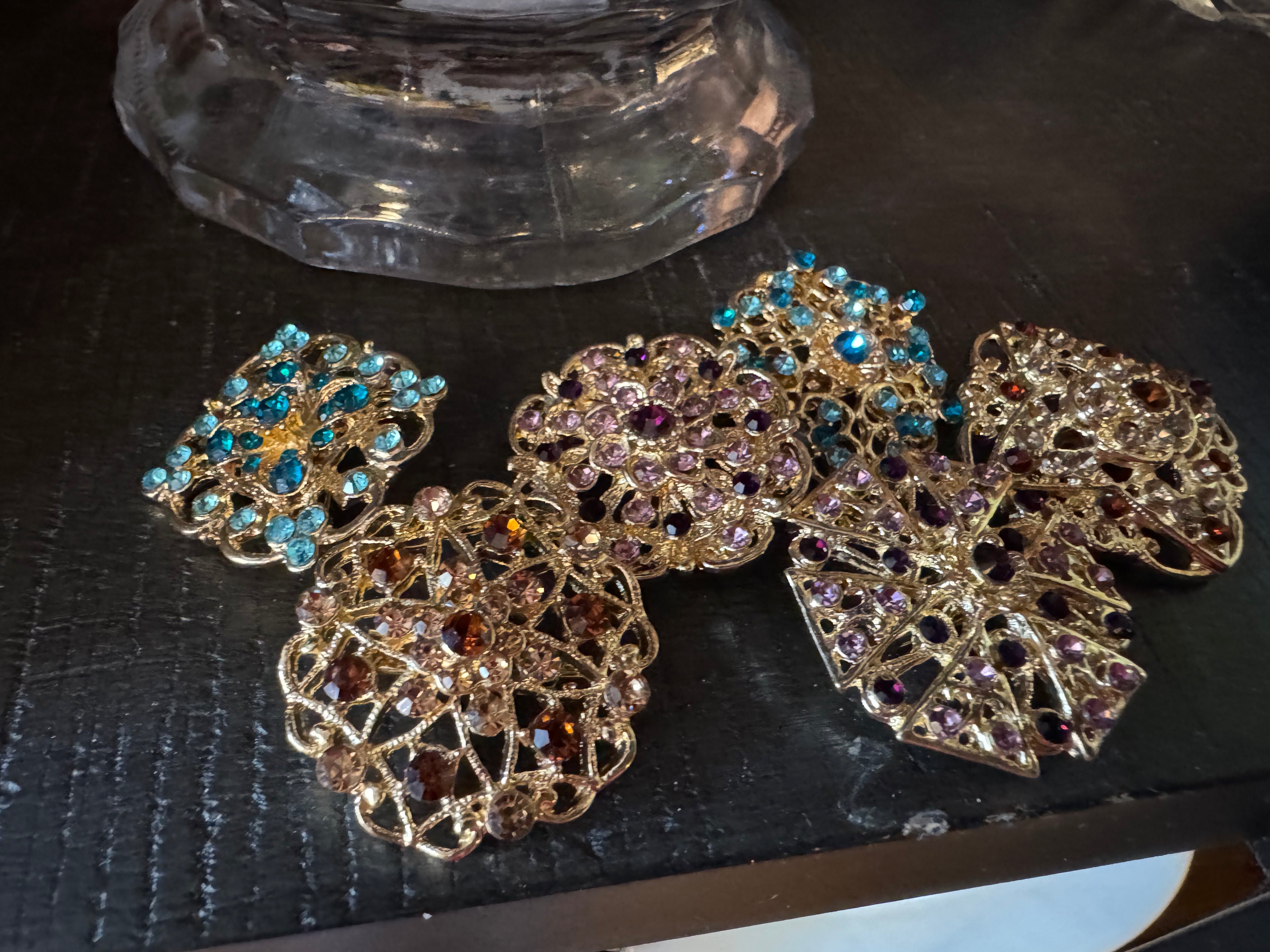 Bejeweled Brooches