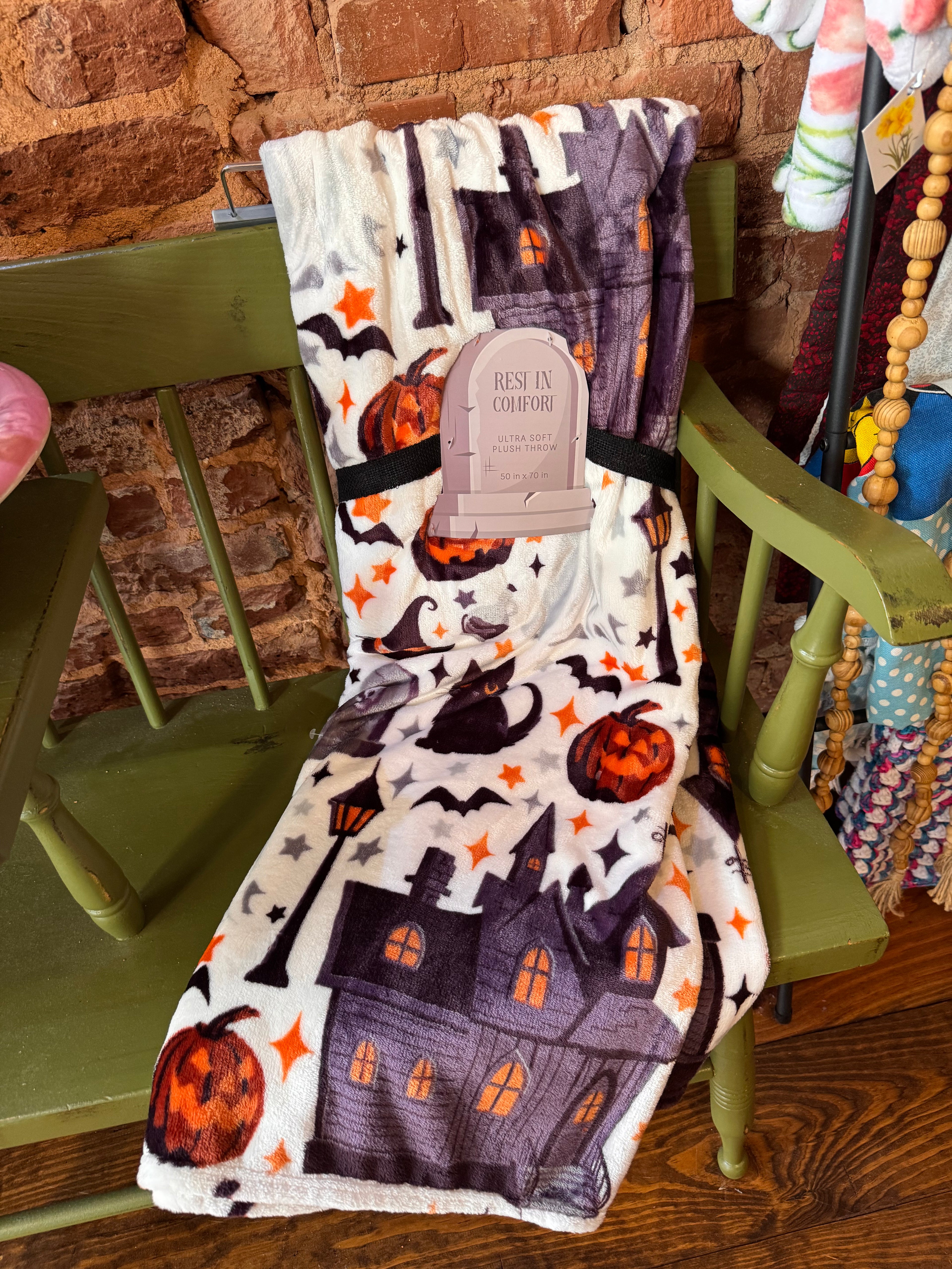 Rest In Comfort Halloween Throw