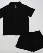 All Black Adult Pajamas Set