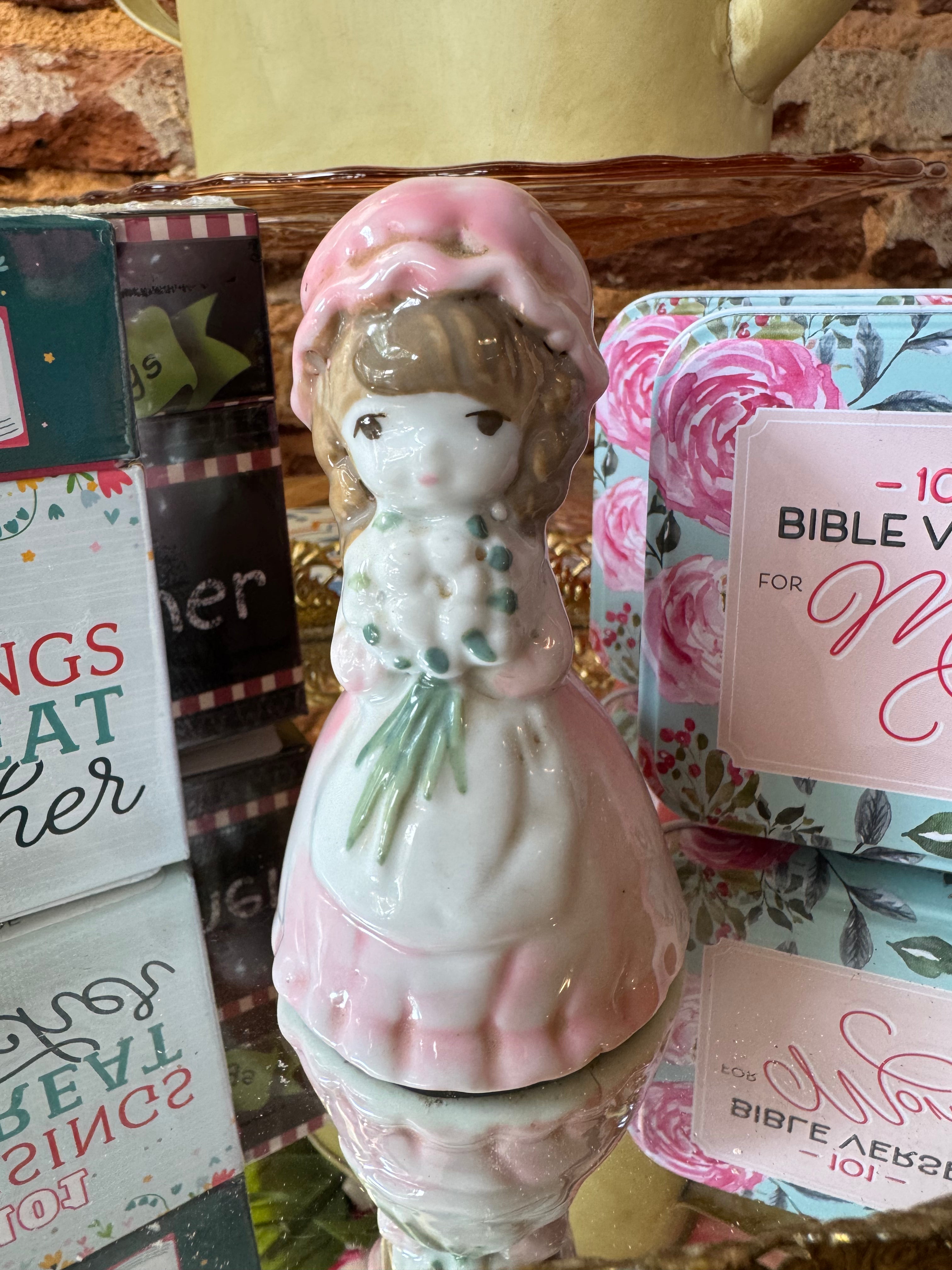 Spring Sally Ceramic Bell