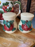 Apple Pottery S&P Shakers