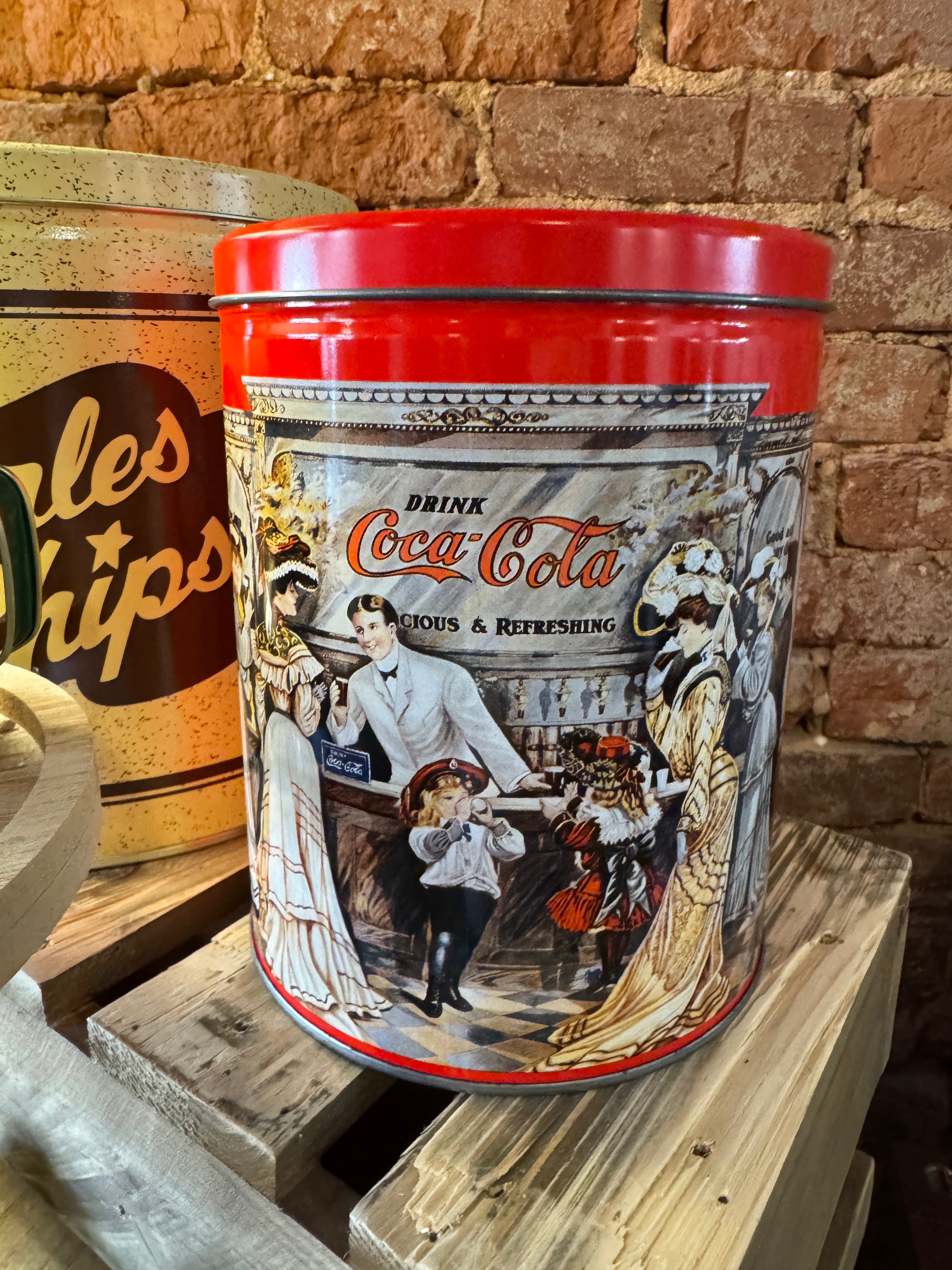 Coca-Cola Soda Fountain Tin
