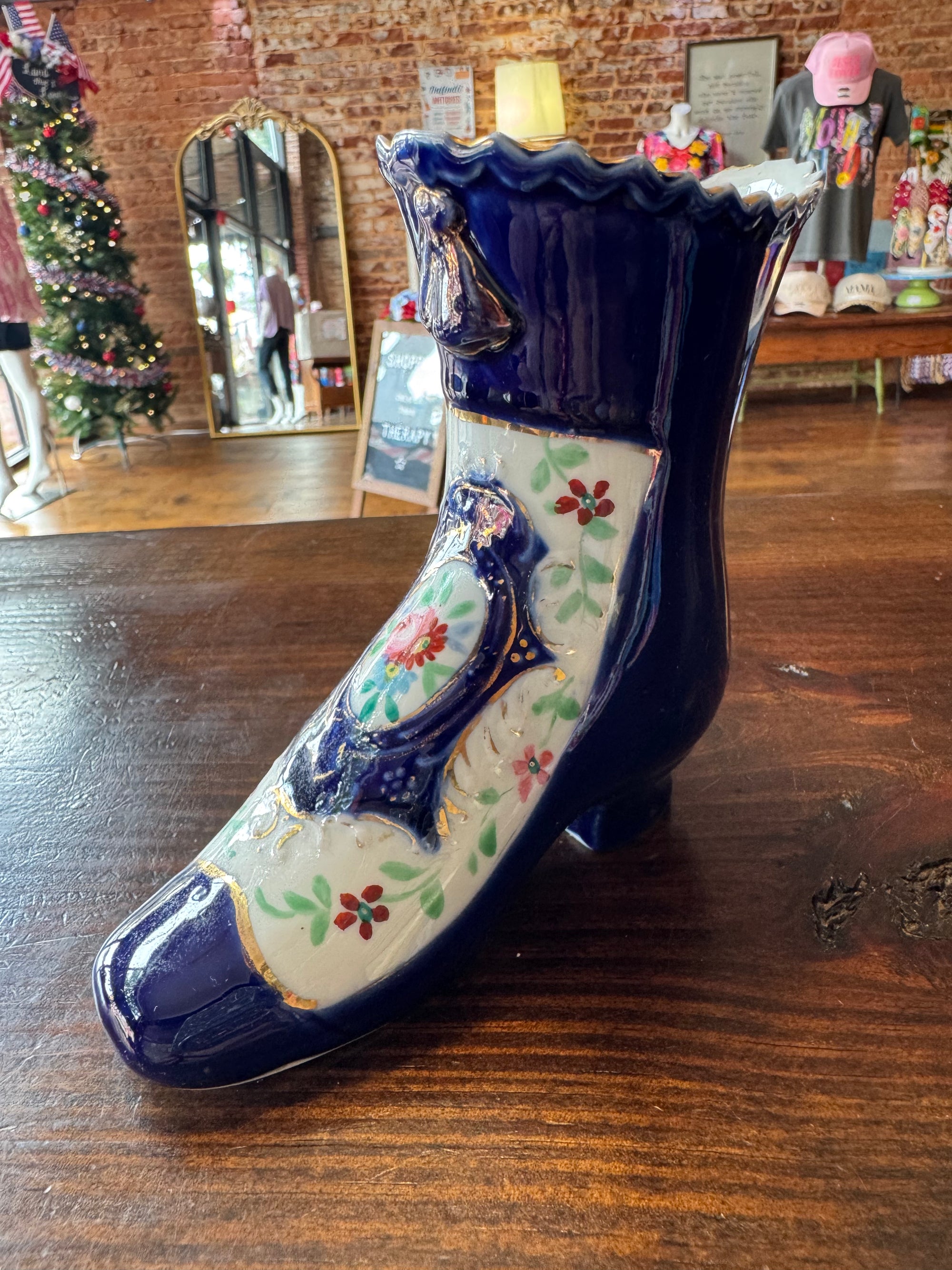 Ceramic Victorian Boot
