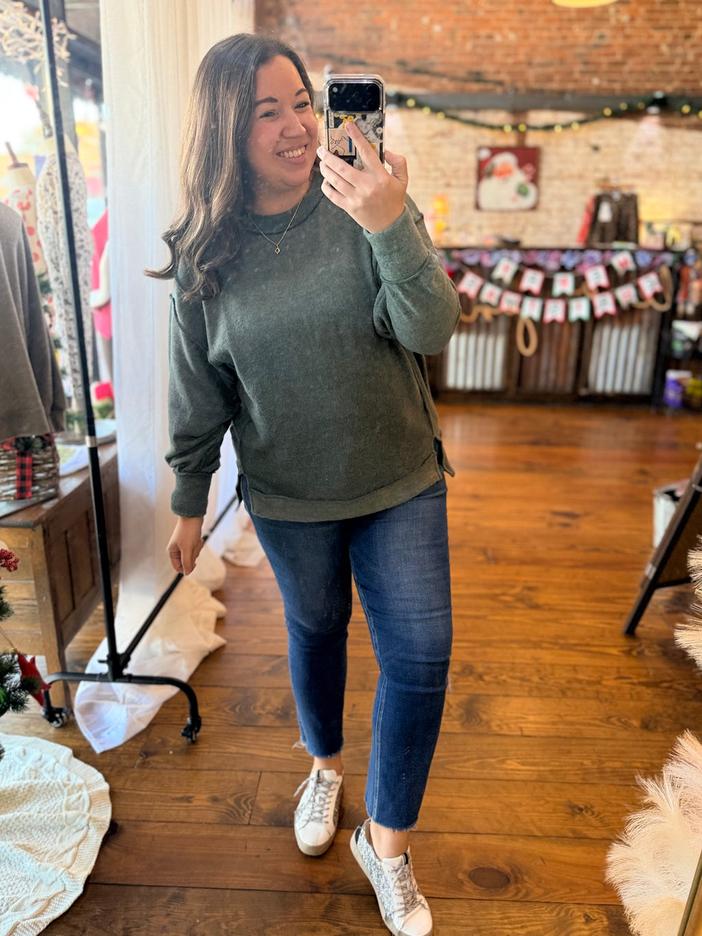 Cozy Outlook Pullover Top