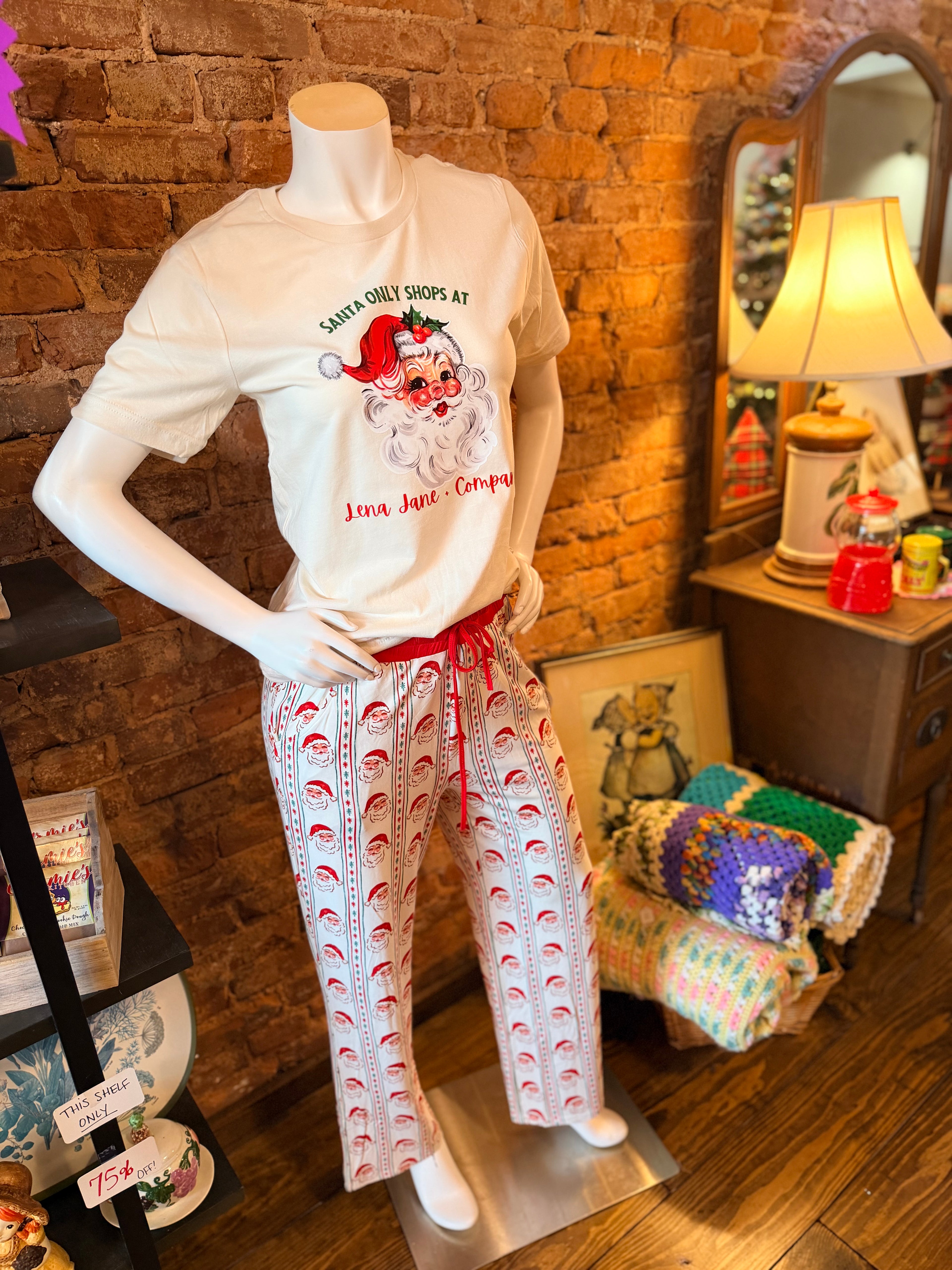 Lena Jane Santa Tee