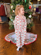 Vintage Santa Bamboo Pajamas Set