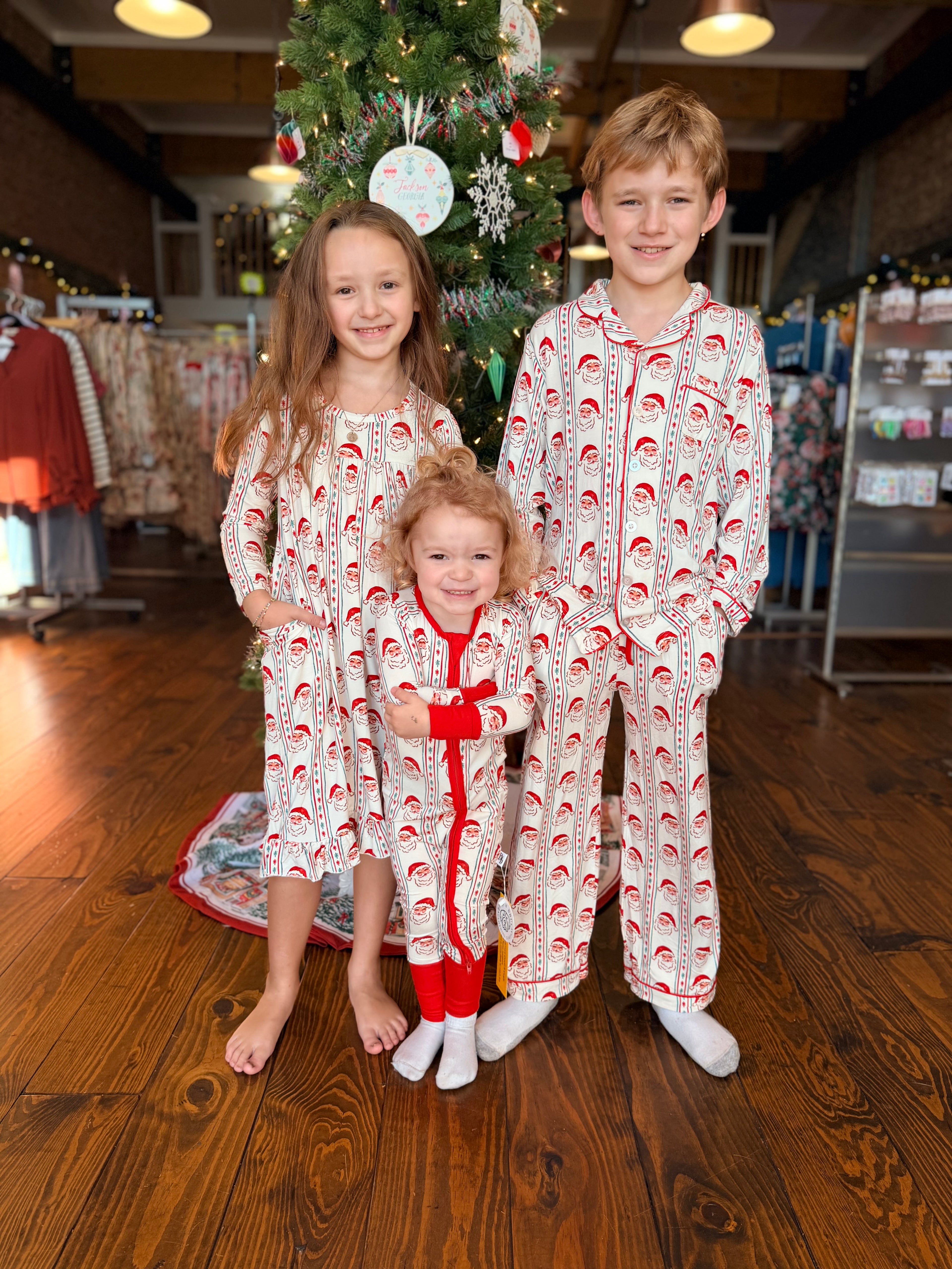 Vintage Santa Bamboo Nightgown