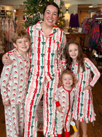 Christmas Bows Bamboo Nightgown