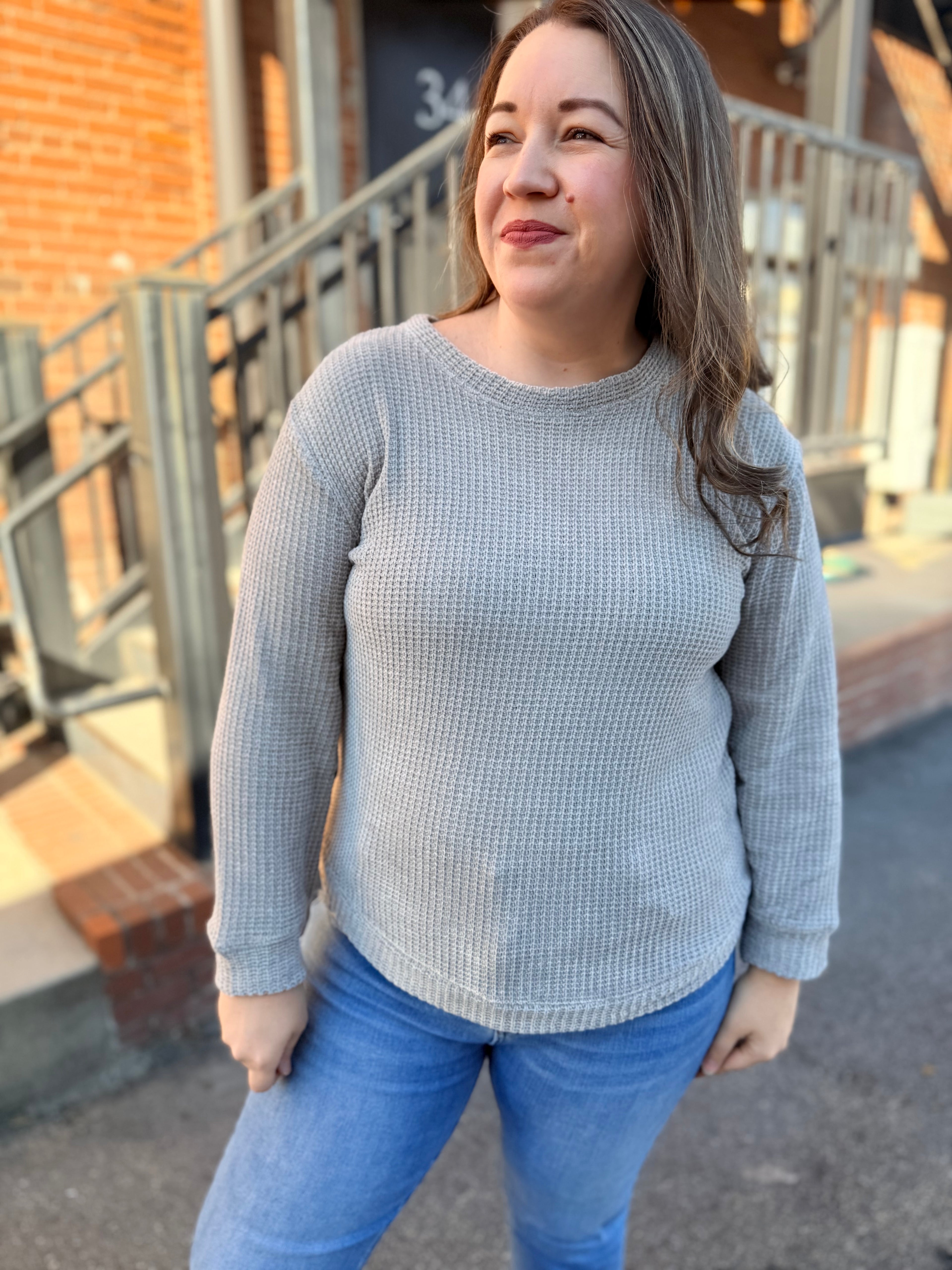 The Everyday Waffle Sweater