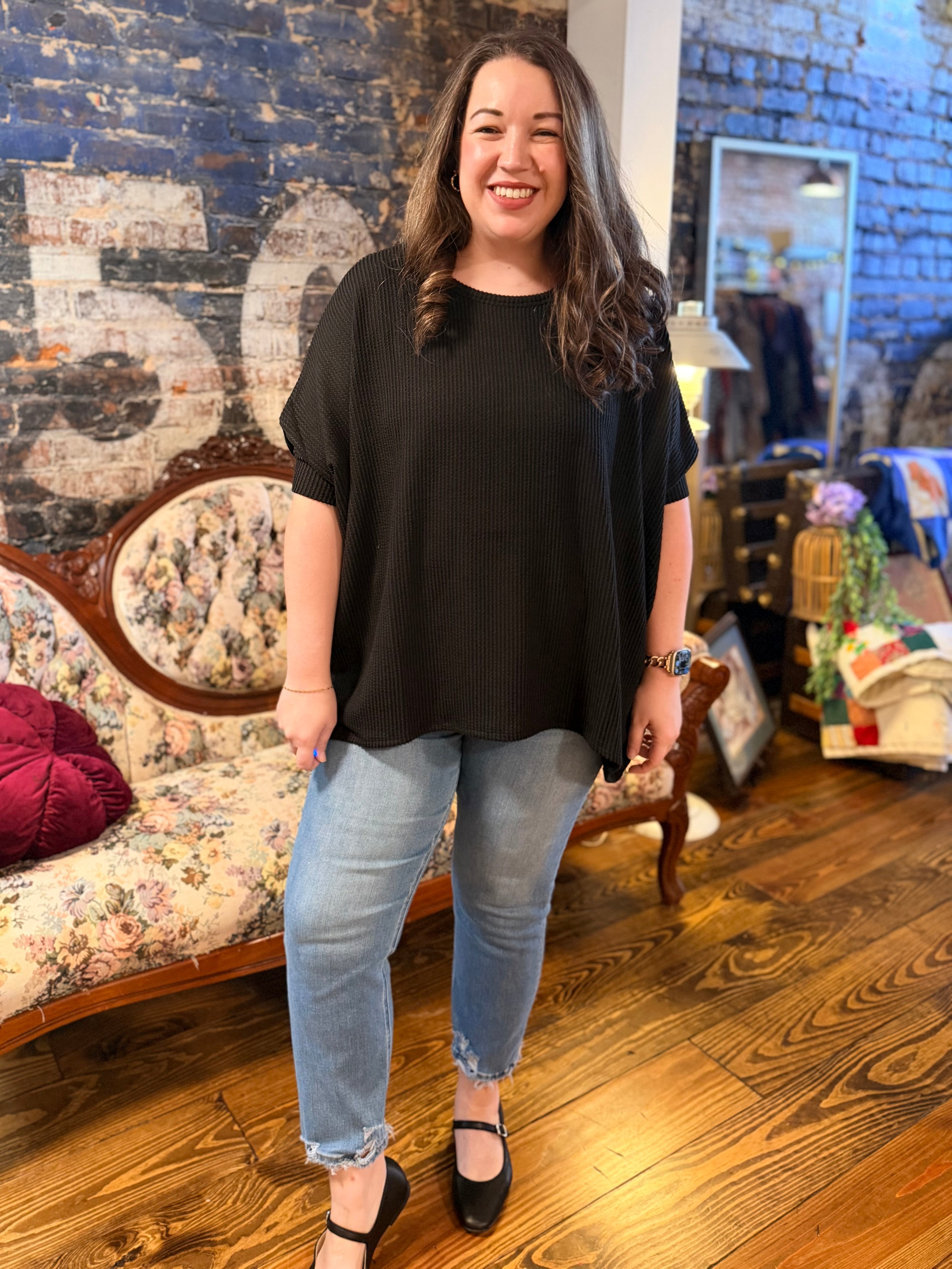 The Everyday Poncho Top