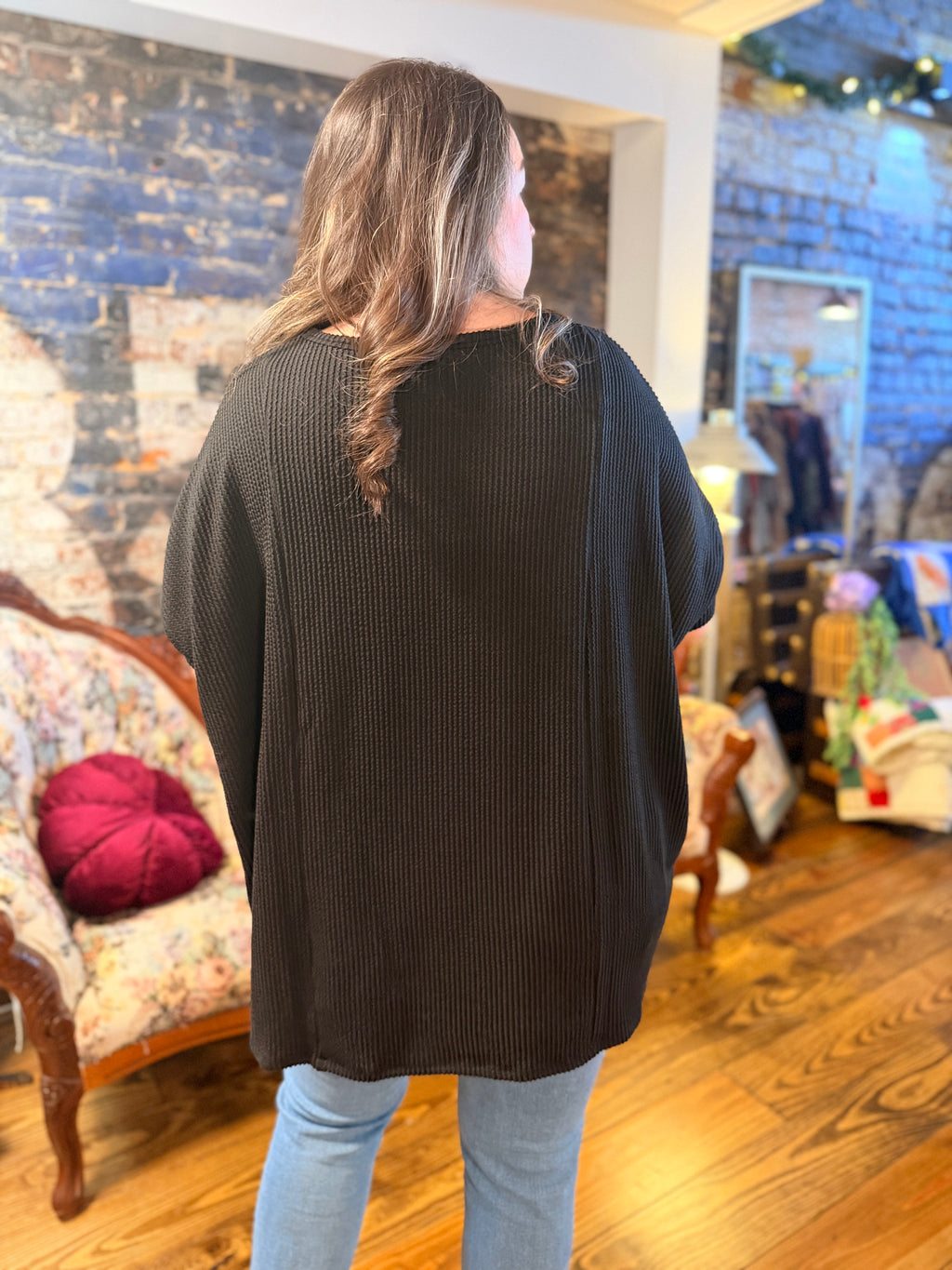 The Everyday Poncho Top