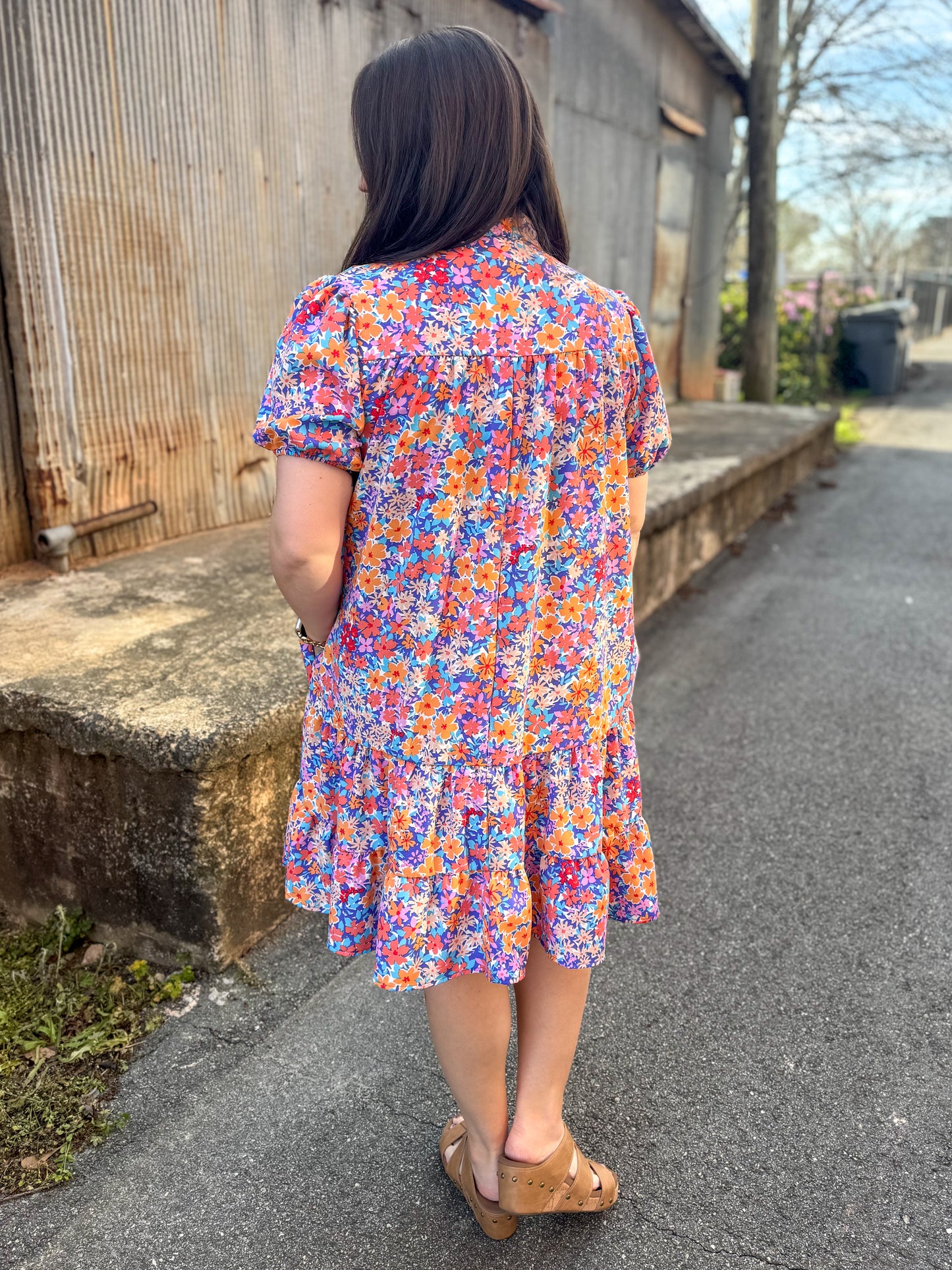 Bethany Bow Neck Dress