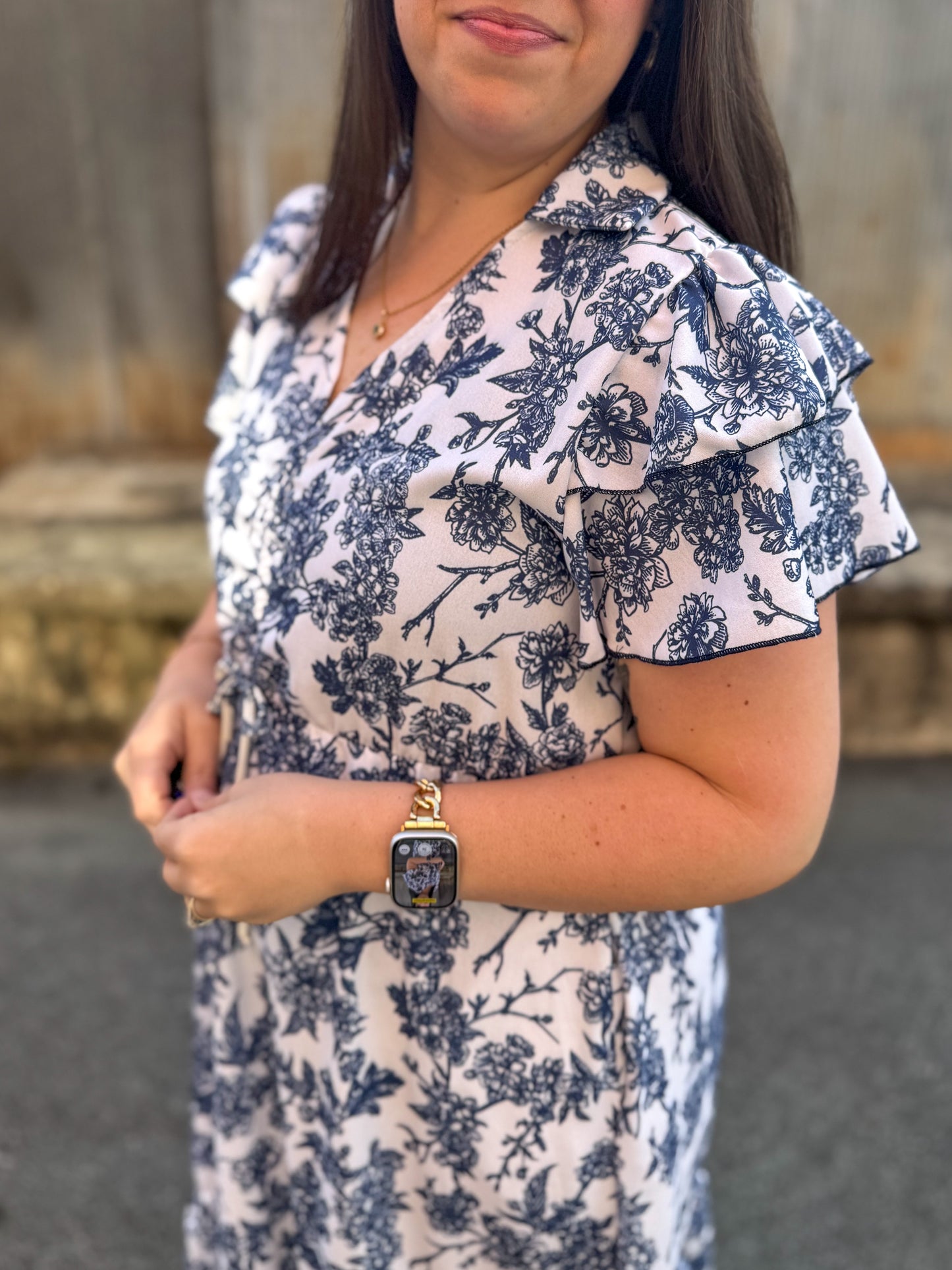 Rosemary Floral Midi Dress