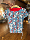 "Take Me Out to the Ball Game" Bamboo Pajamas Set