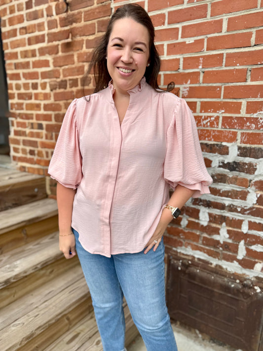 Blush Hour Blouse