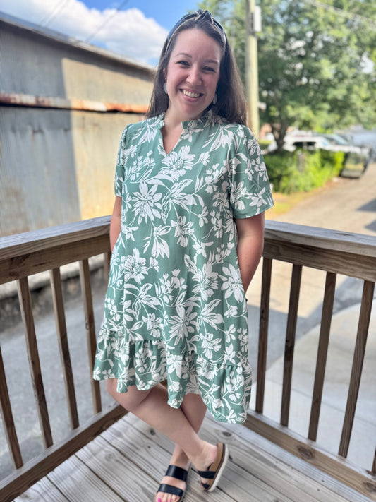 Breezy in Botanical Dress