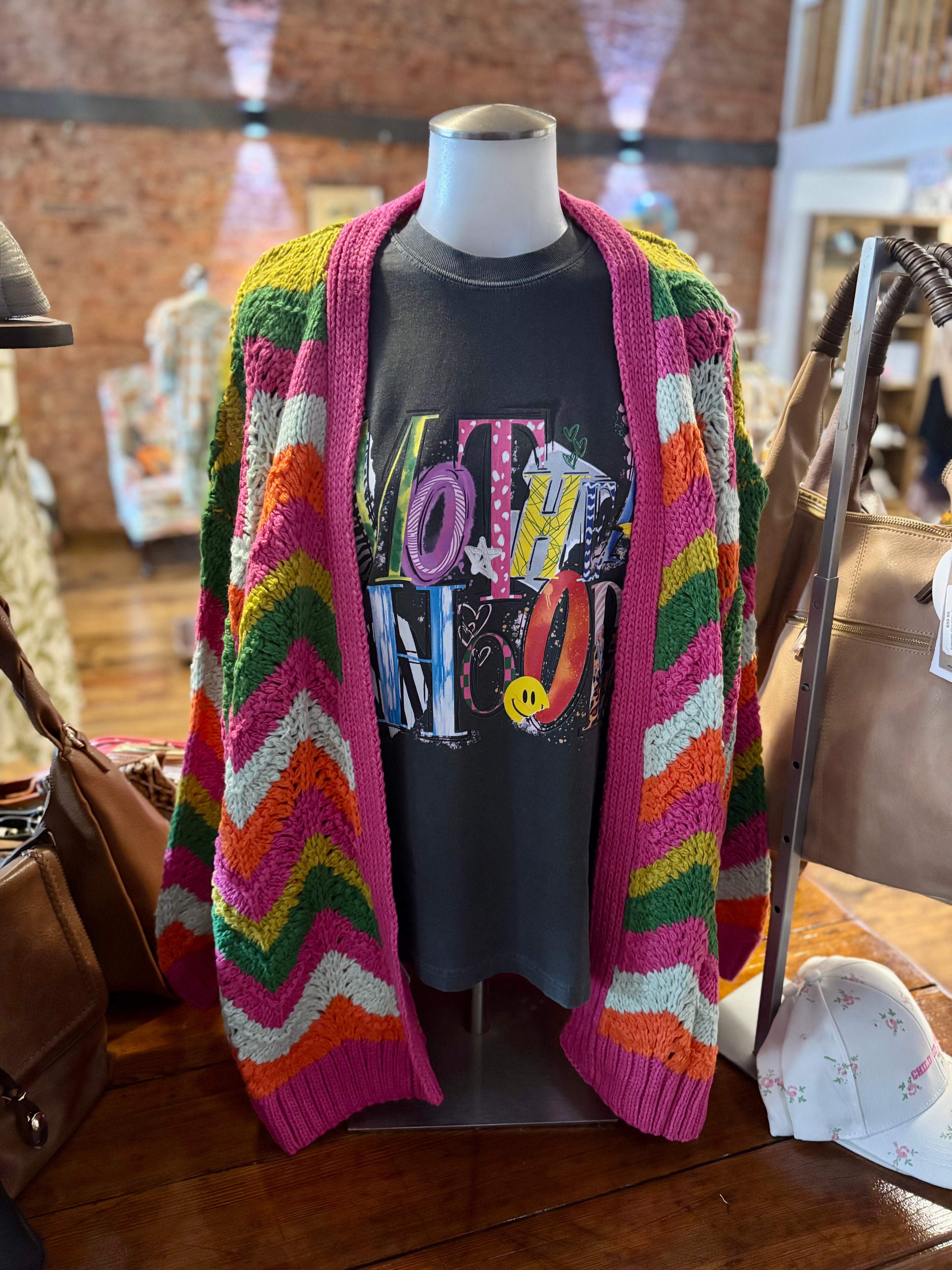 Sunshine & Stripes Cardigan