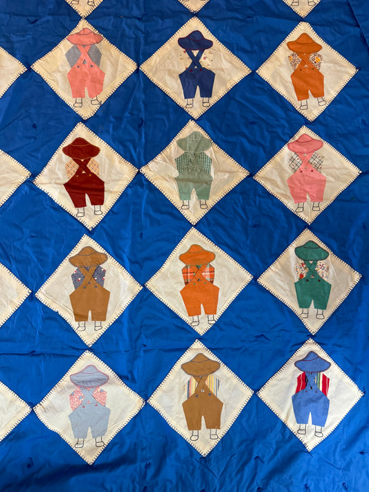 Country Overalls Quilt (60x70)