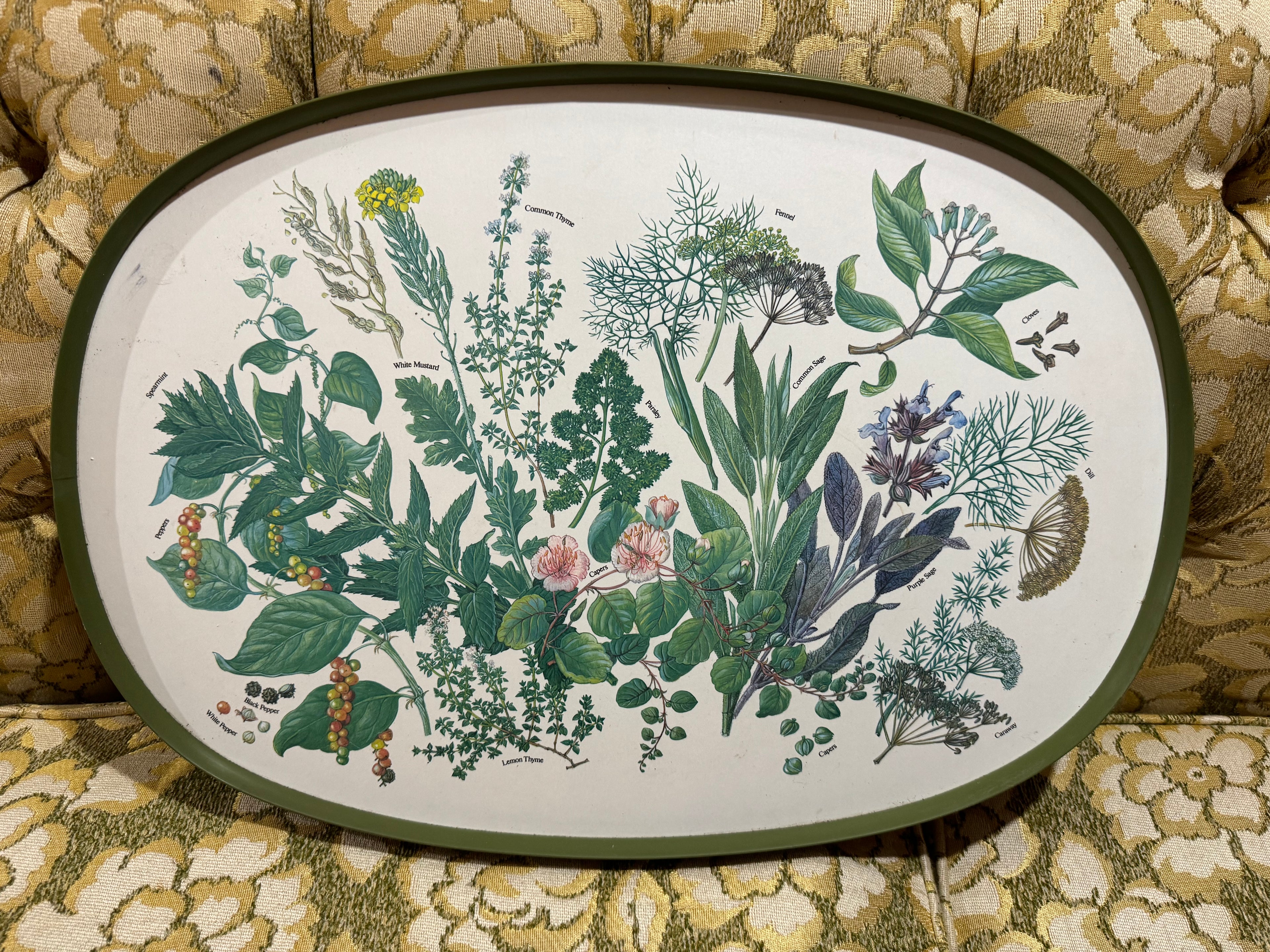 Melamine Herb Platter (14x20)