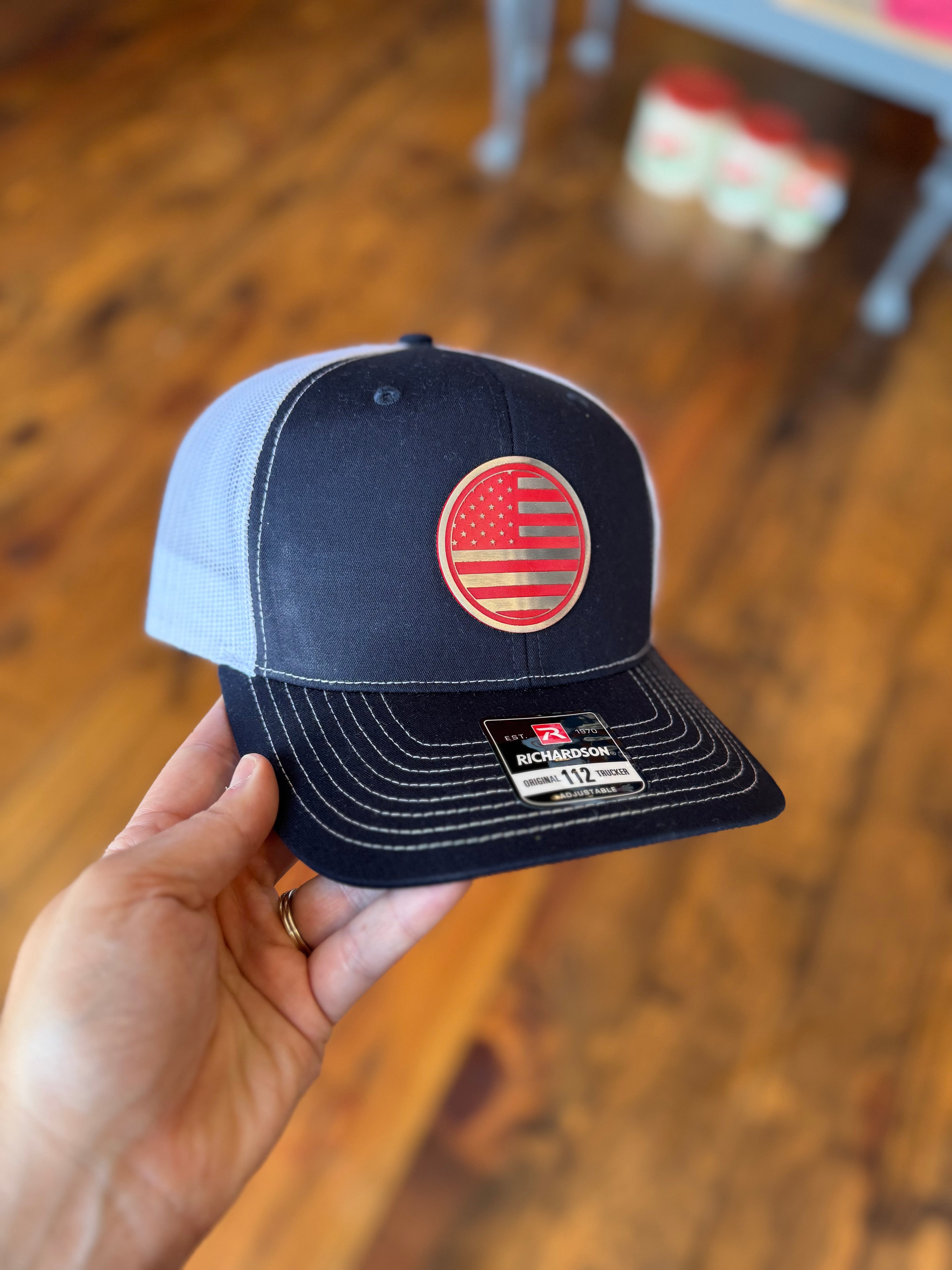 Leather Patch Hats from MBW Creative