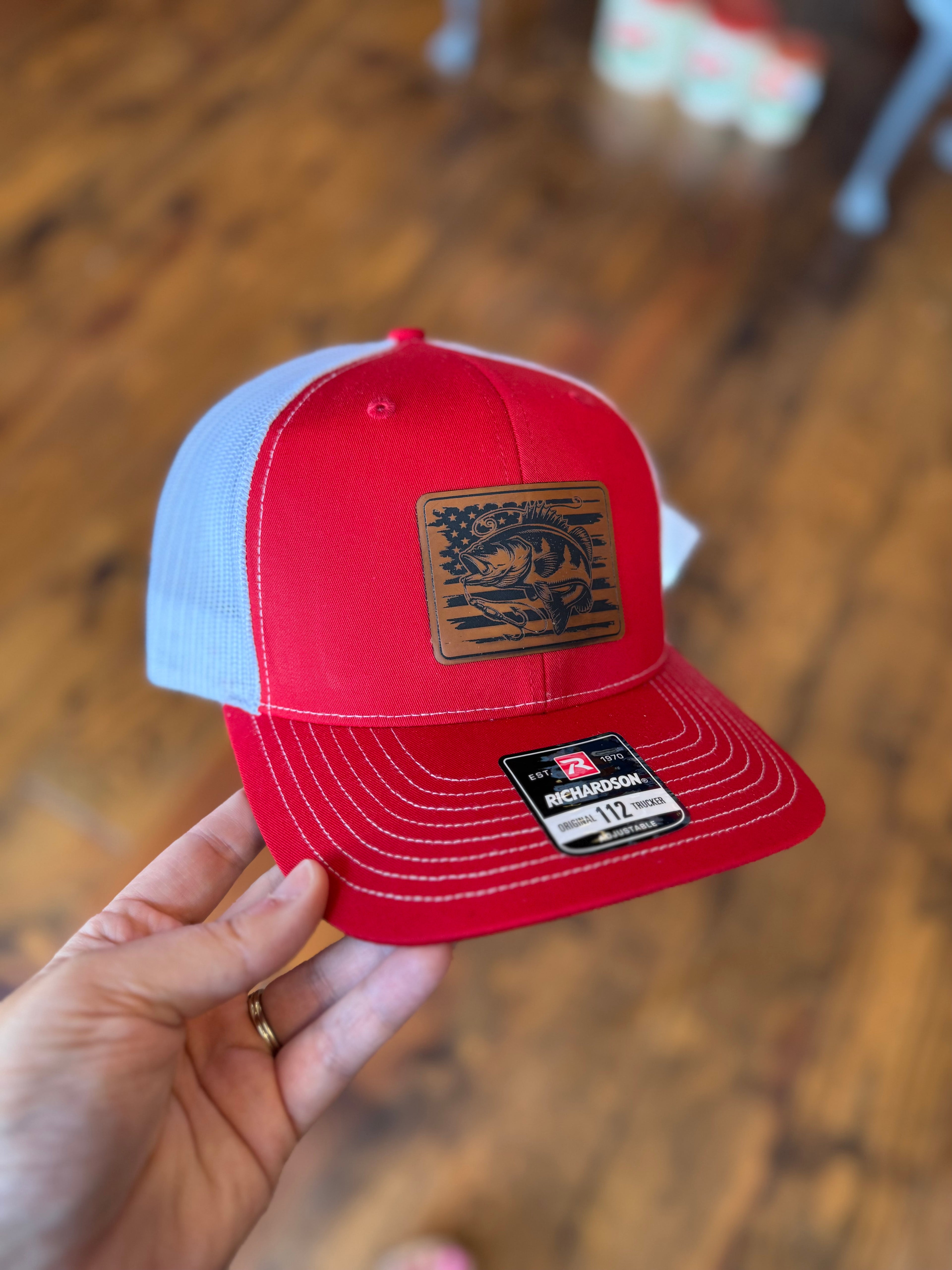 Leather Patch Hats from MBW Creative