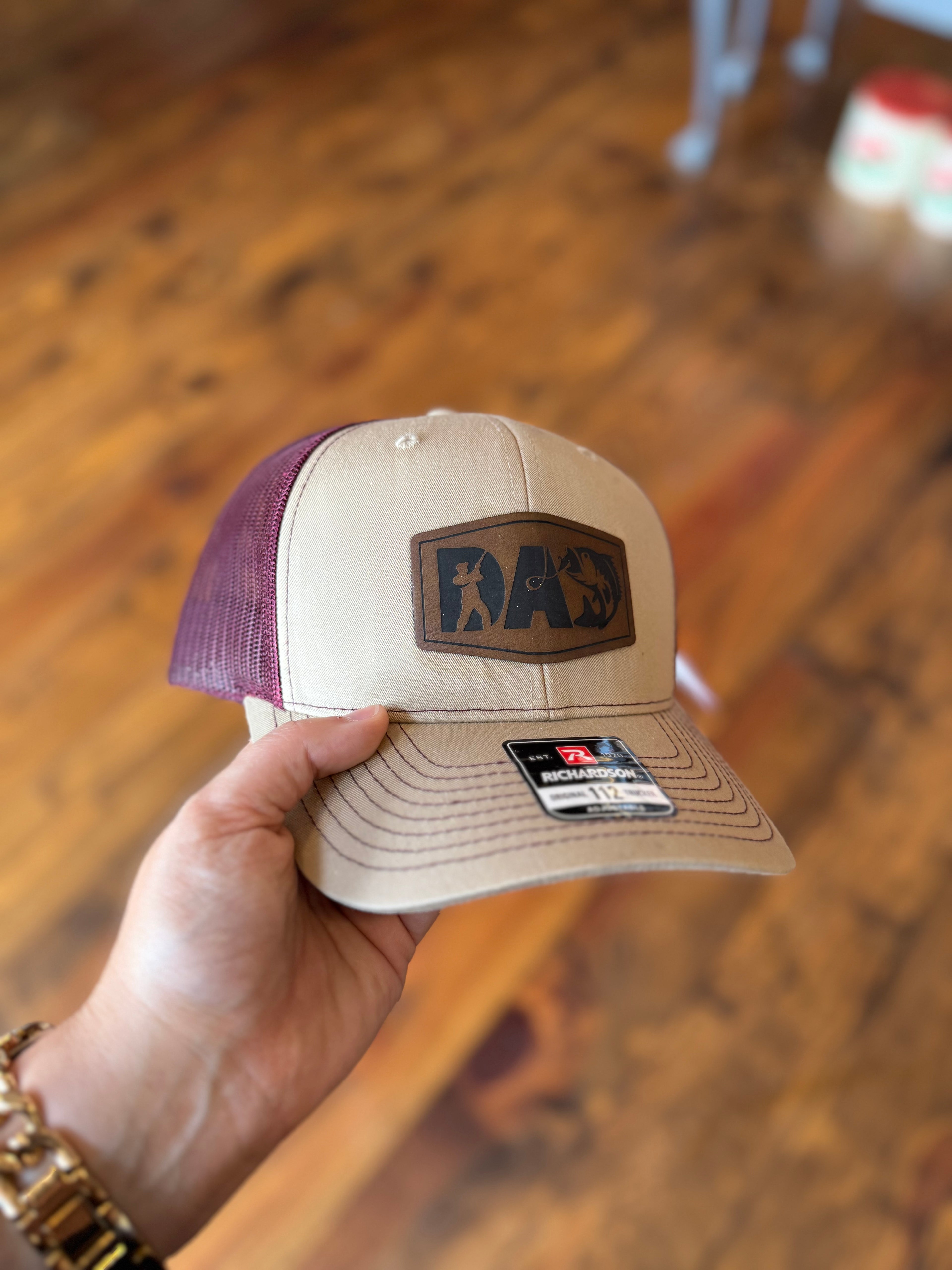 Leather Patch Hats from MBW Creative