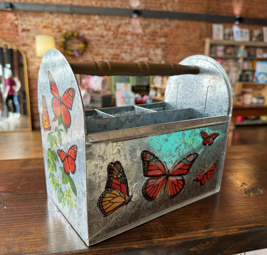 Butterfly Organizer Tin