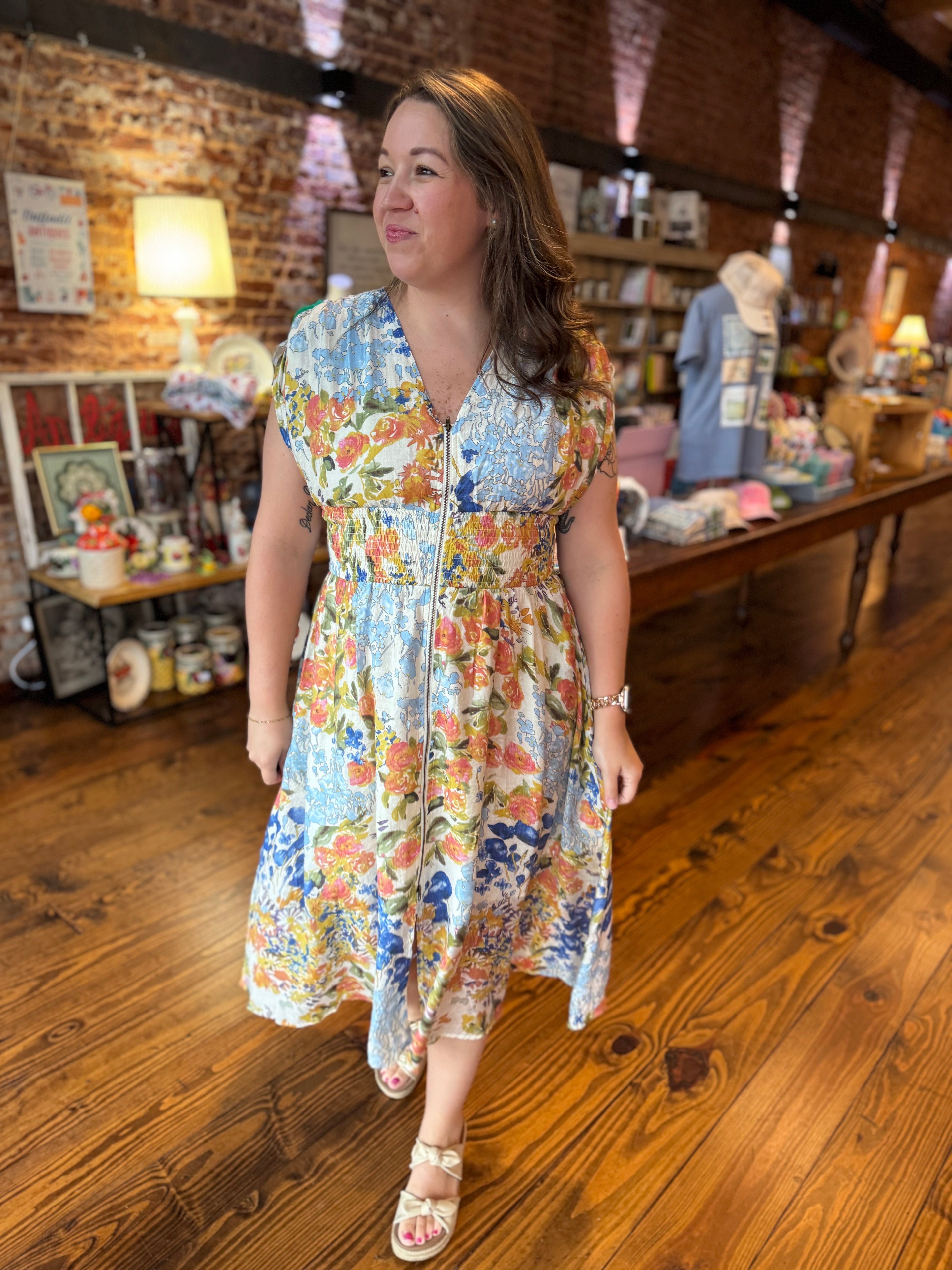 Front Porch Blooms Dress