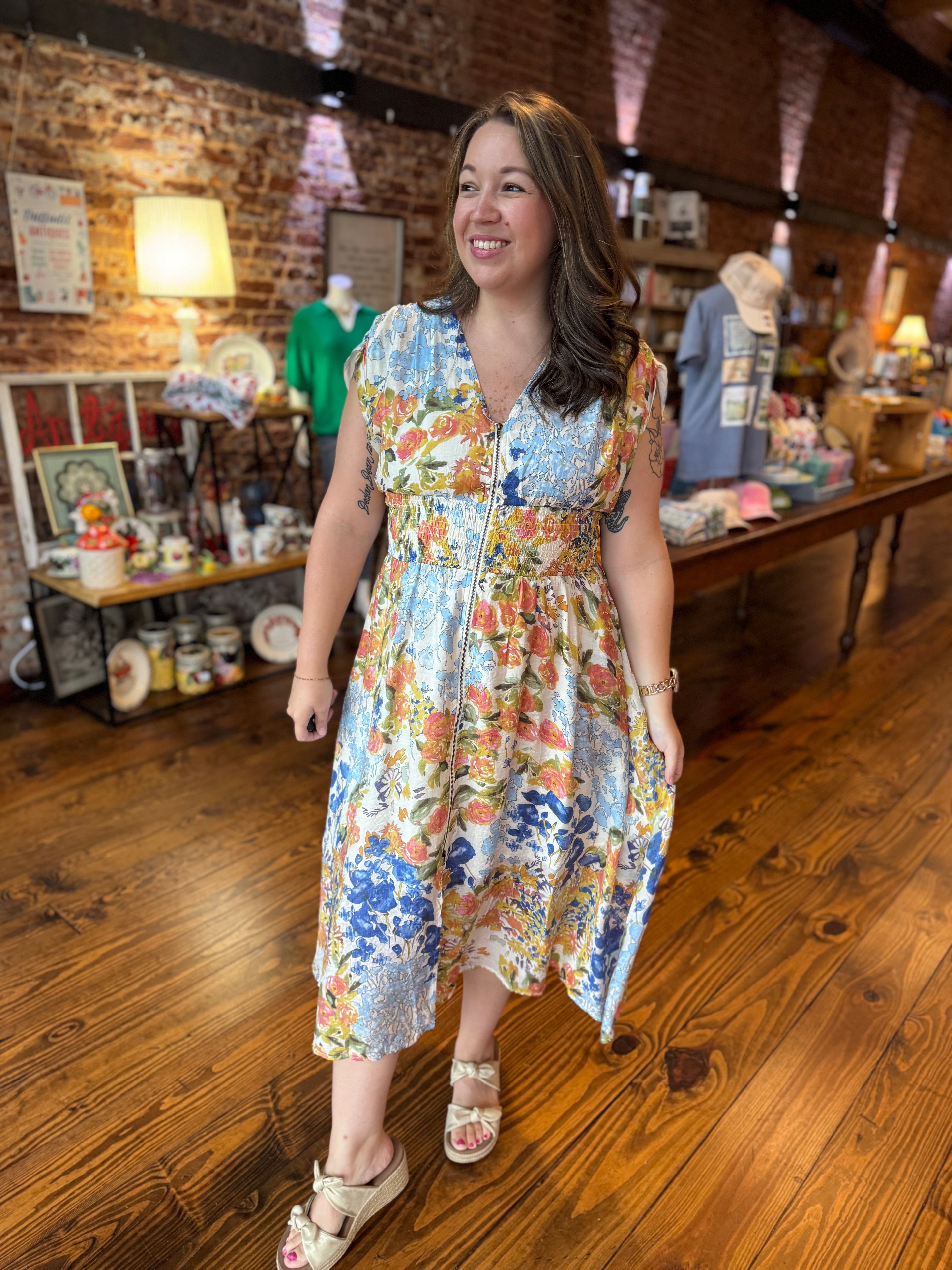 Front Porch Blooms Dress