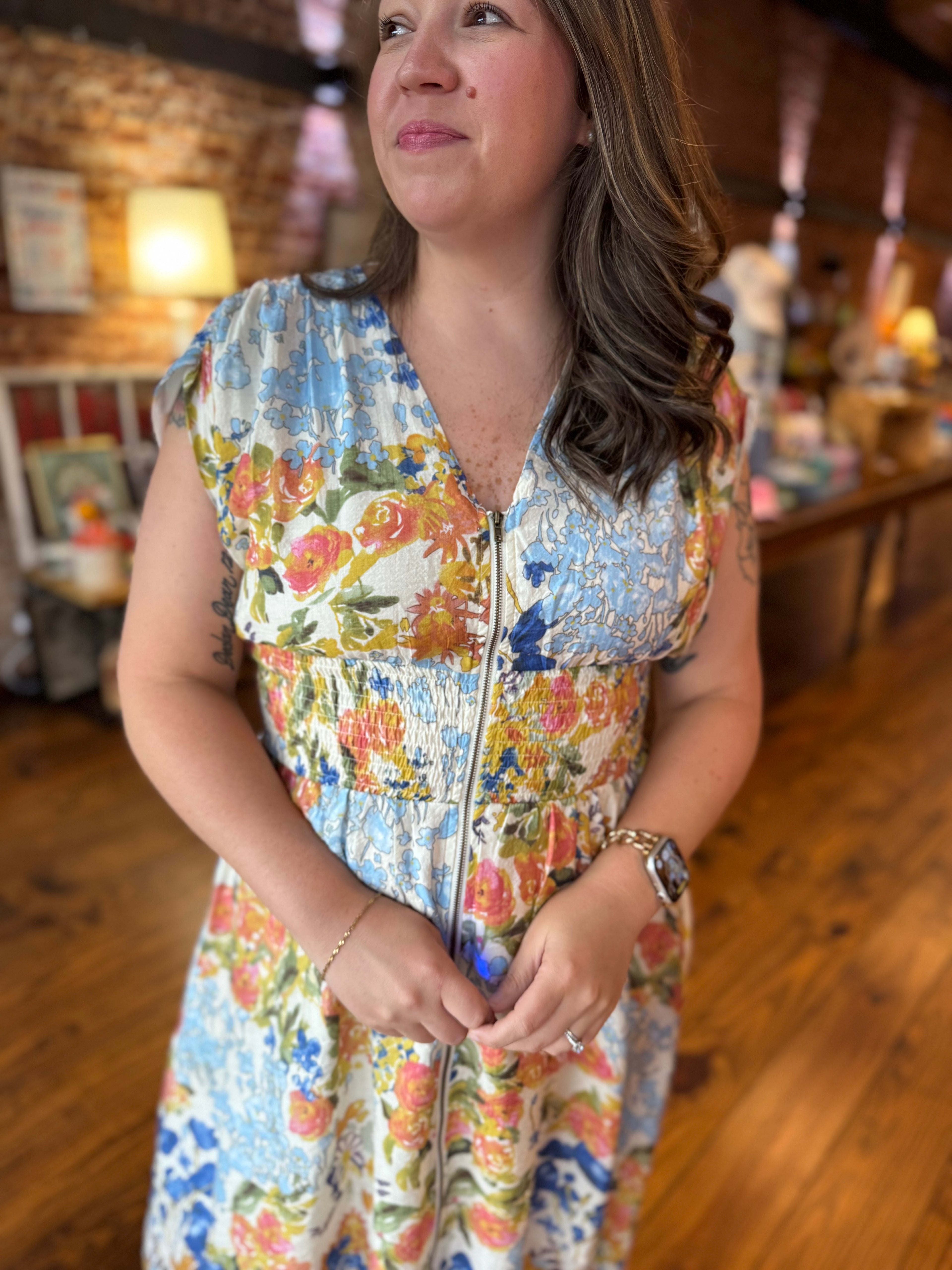 Front Porch Blooms Dress