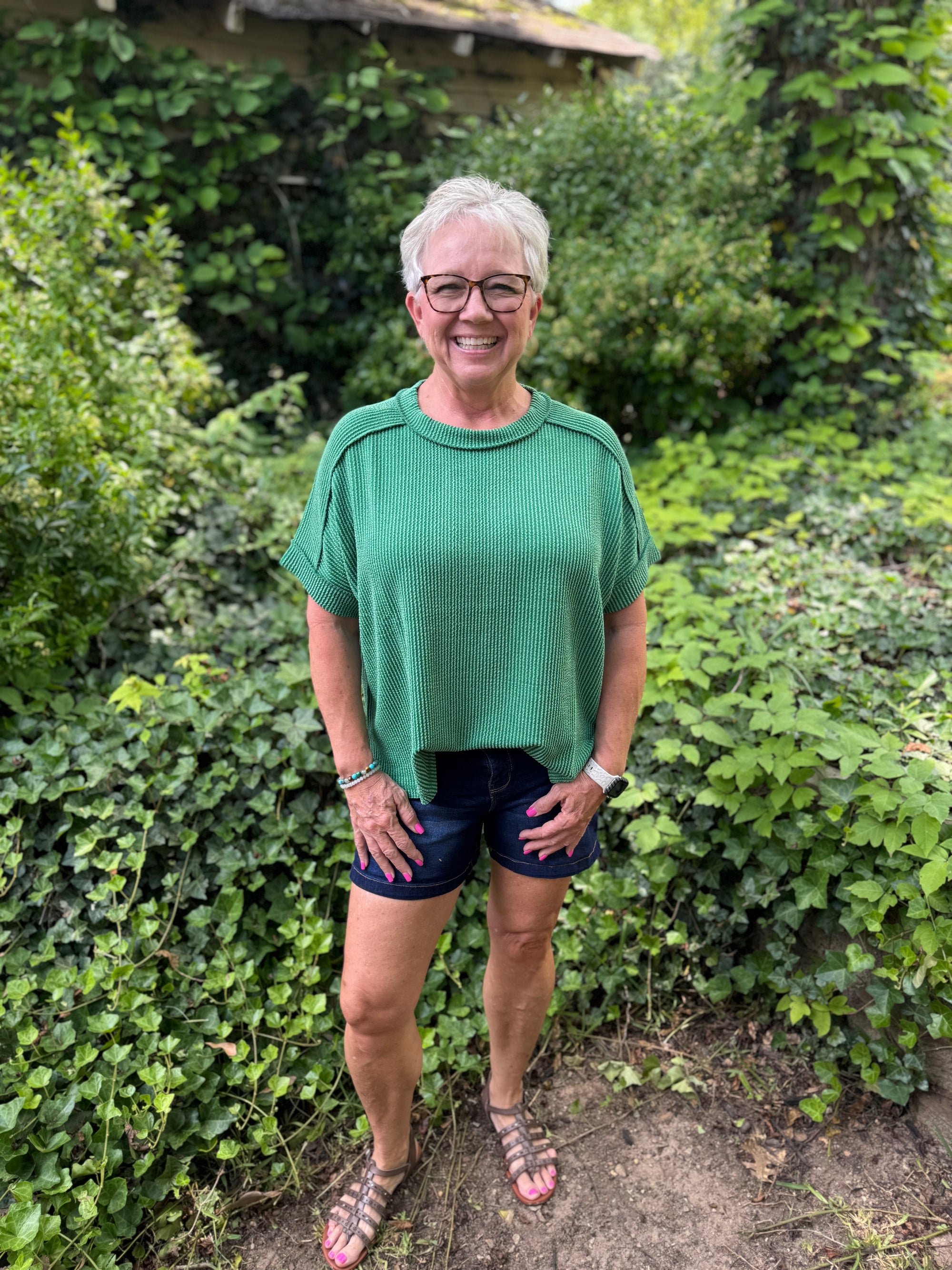 Sunny Ribbed Knit Top