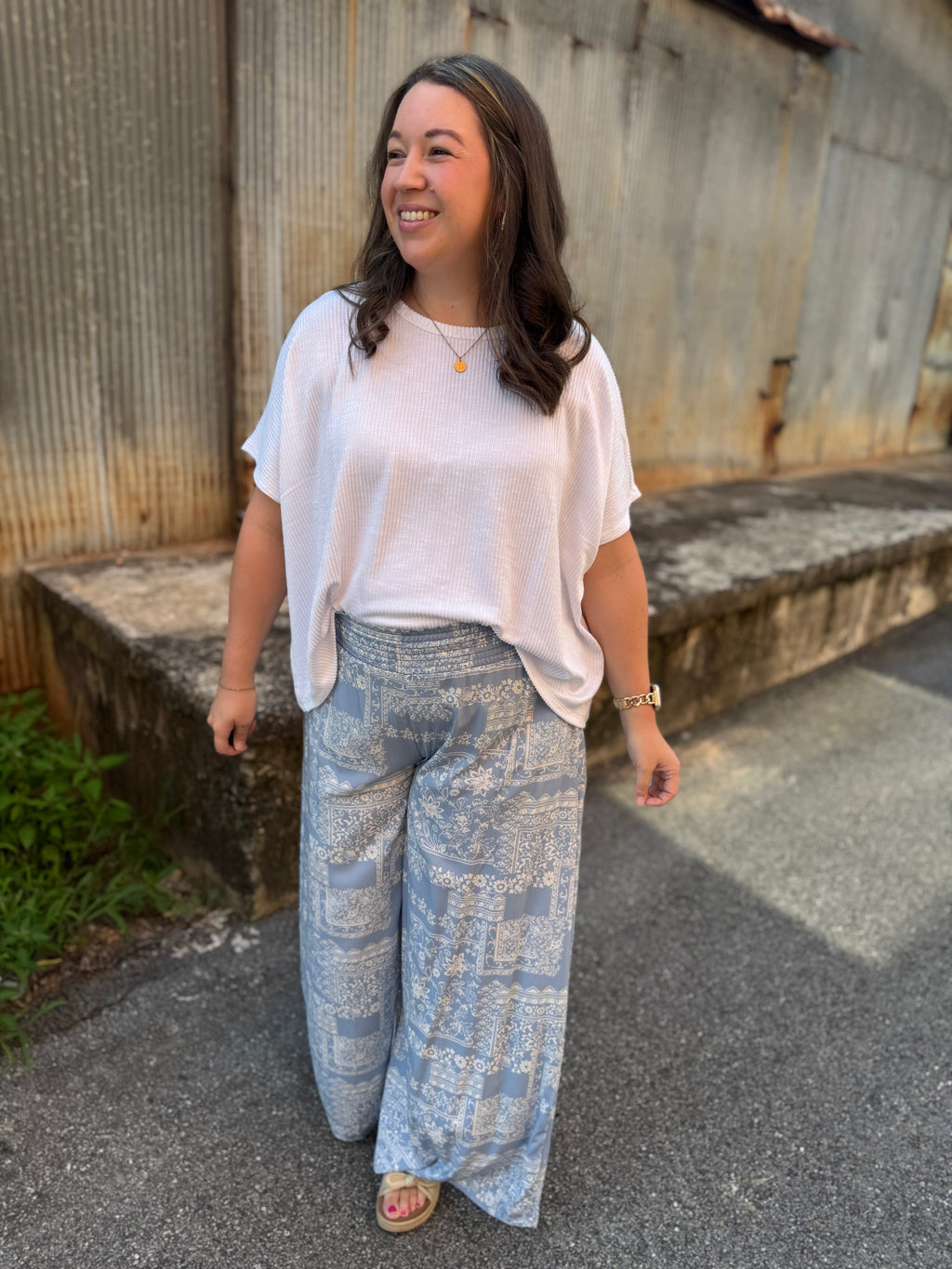 Laid Back Patchwork Pants