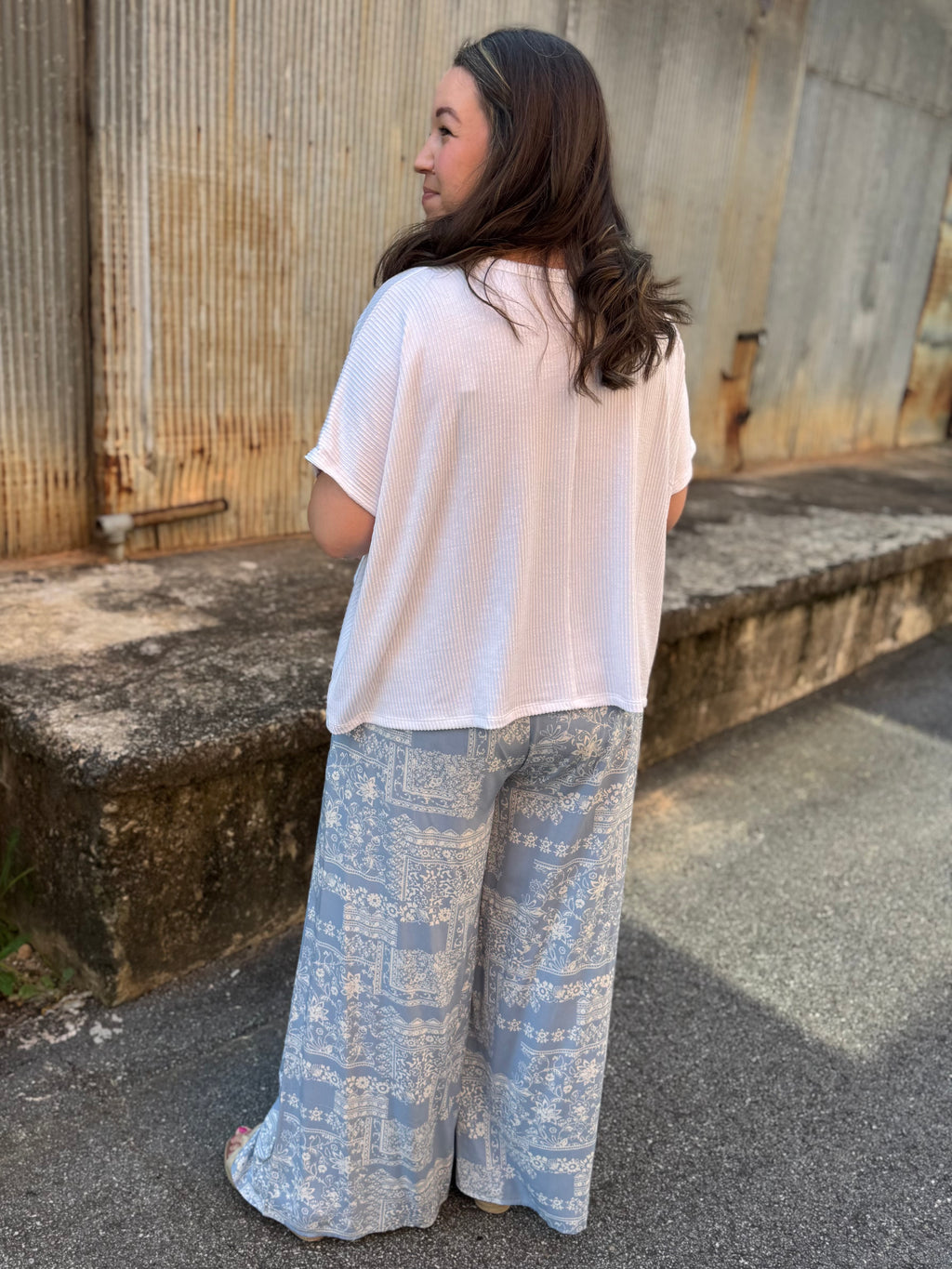 Laid Back Patchwork Pants